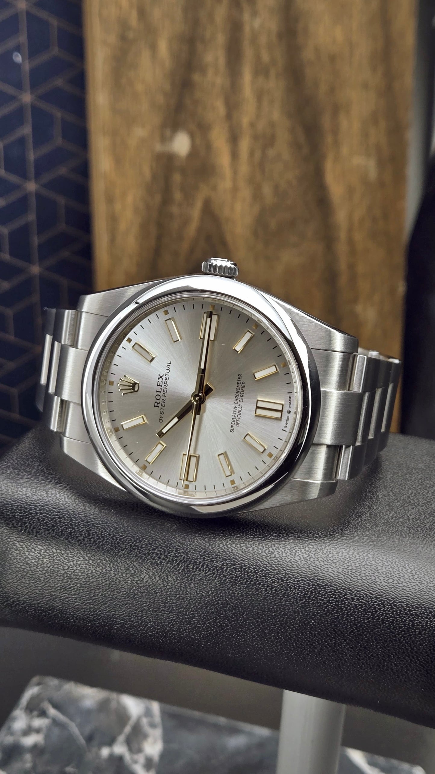 Rolex Oyster Perpetual 41 Silver
