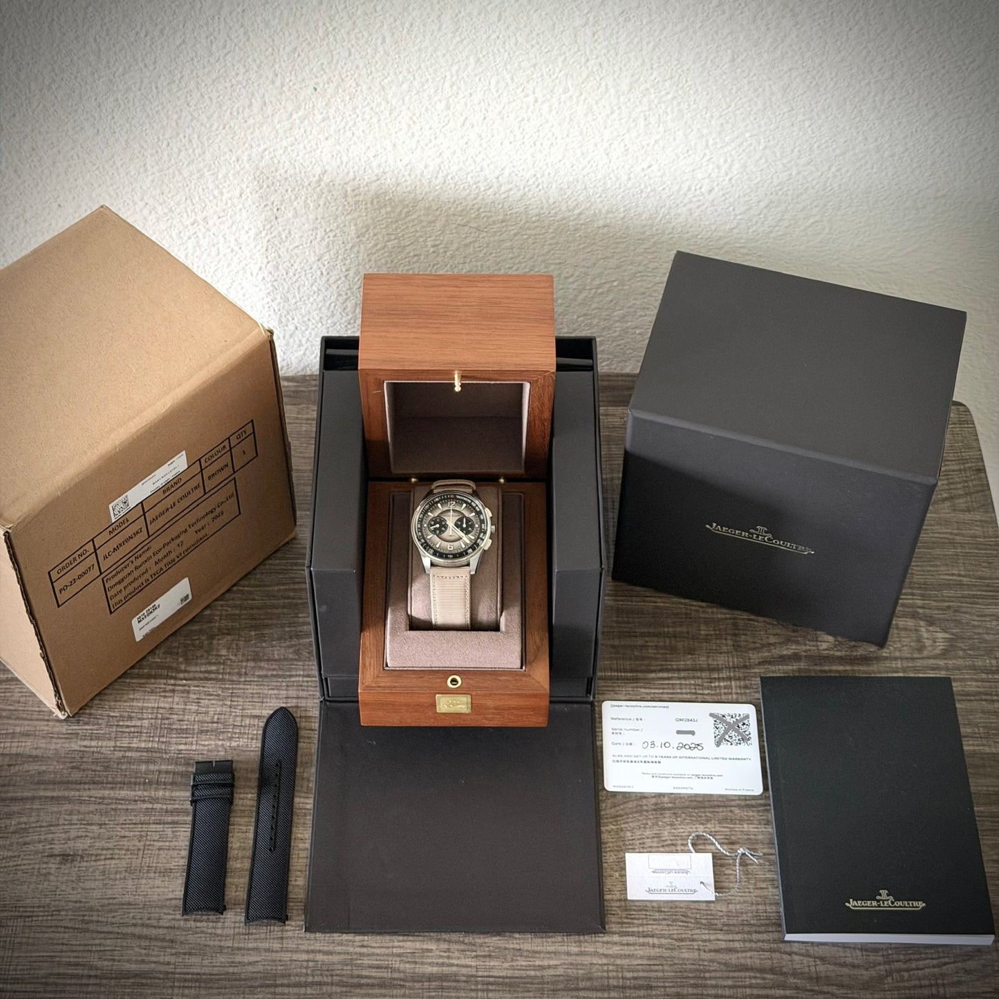 Jaeger-LeCoultre Polaris Chronograph 42mm Gray Q902843J