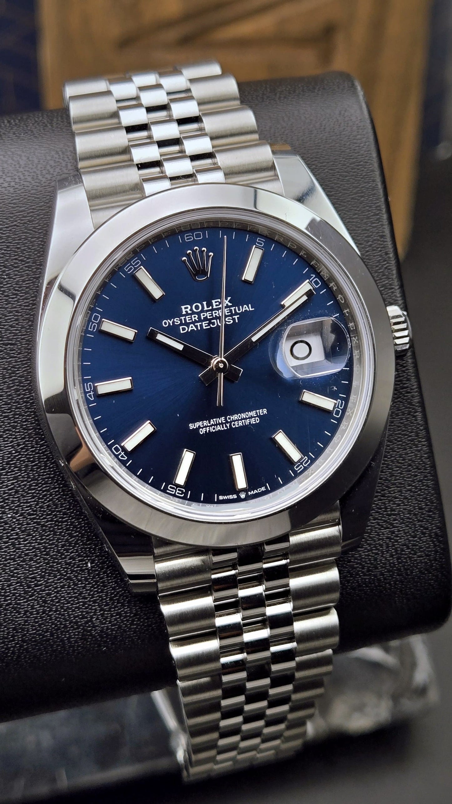 Rolex Datejust 41 Blue Jubilee
