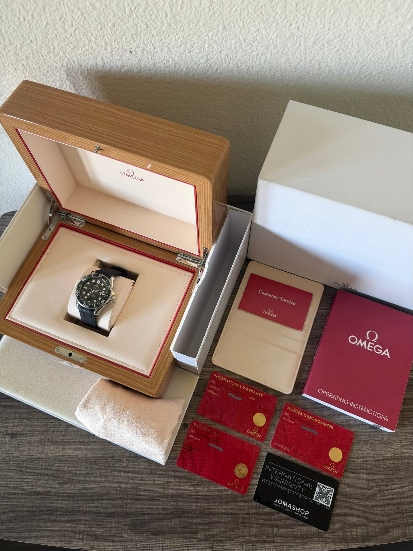 Omega Seamaster Diver 300m Black Dial