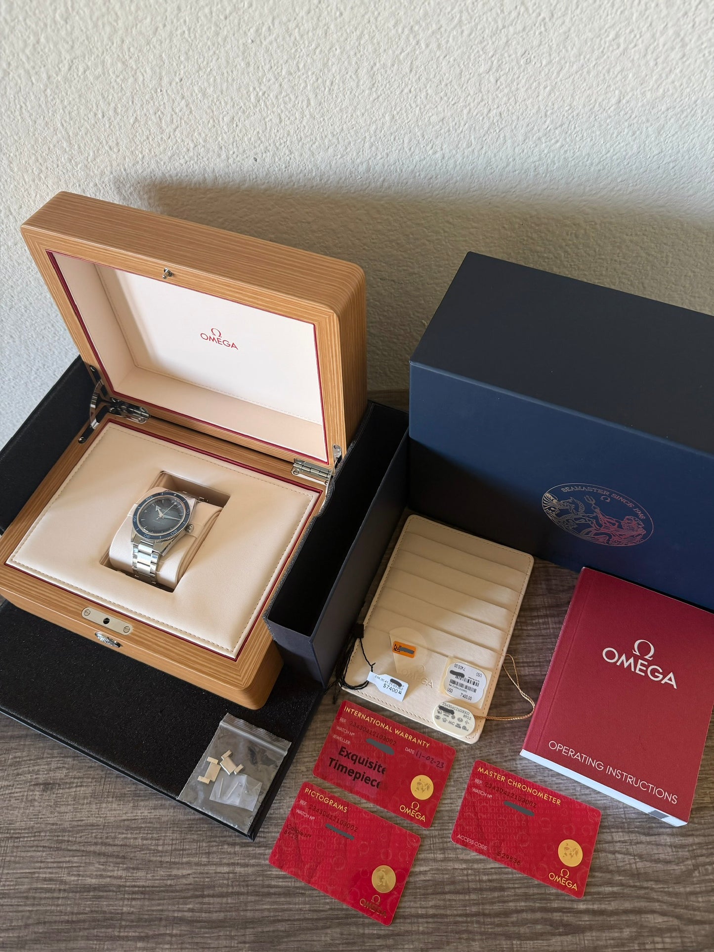 Omega Seamaster 300 Summer Blue 41mm