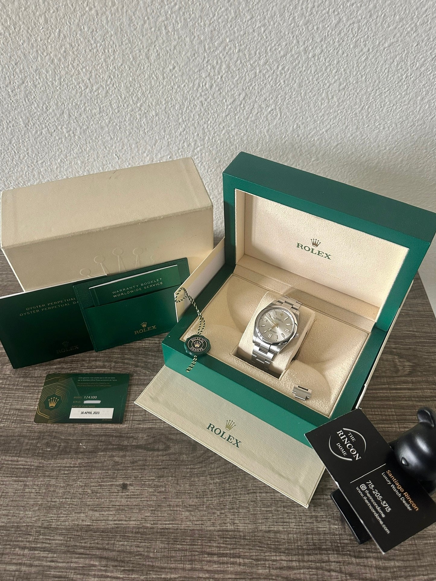 Rolex Oyster Perpetual 41 Silver