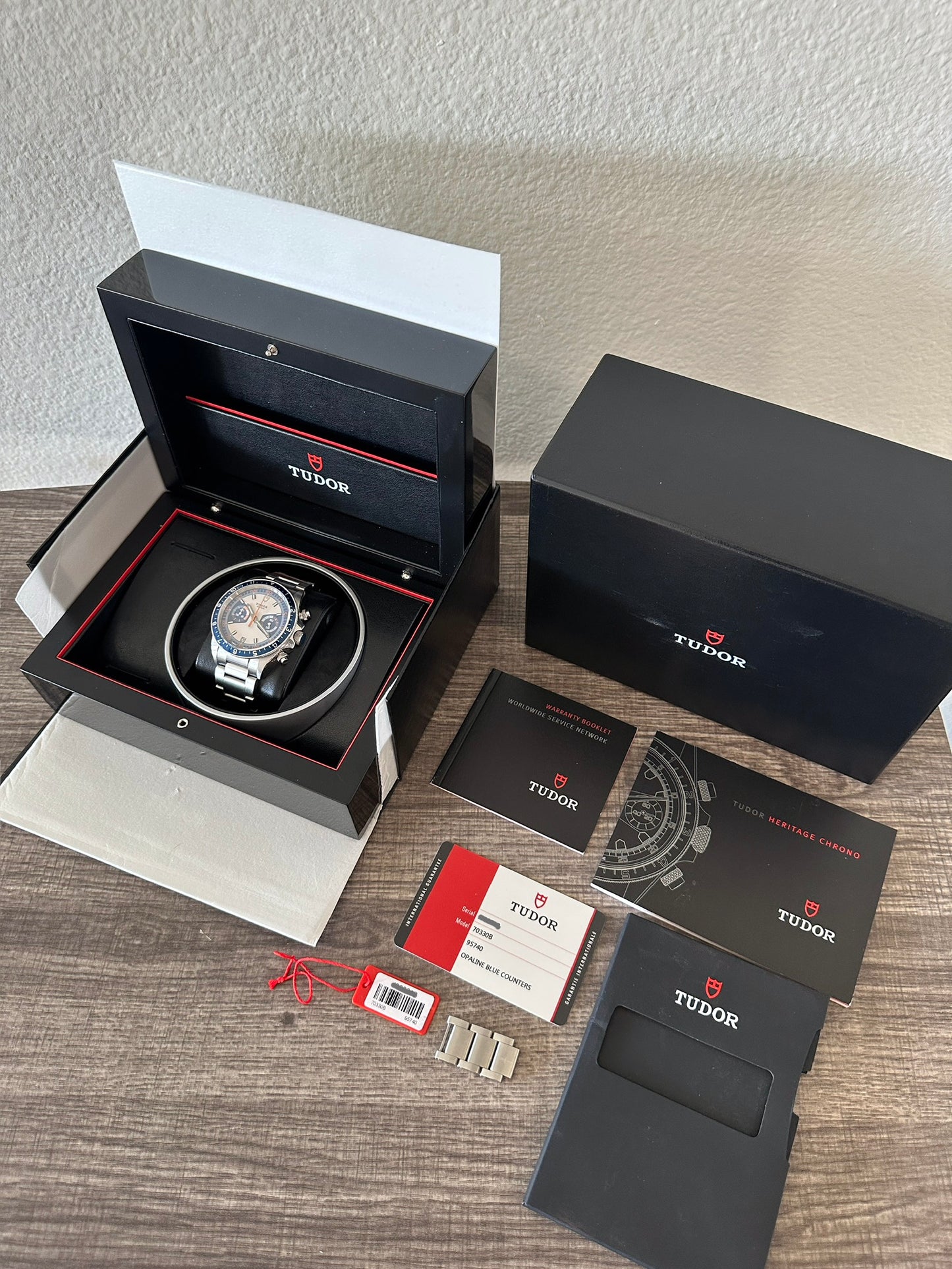 Tudor Heritage Chrono Blue