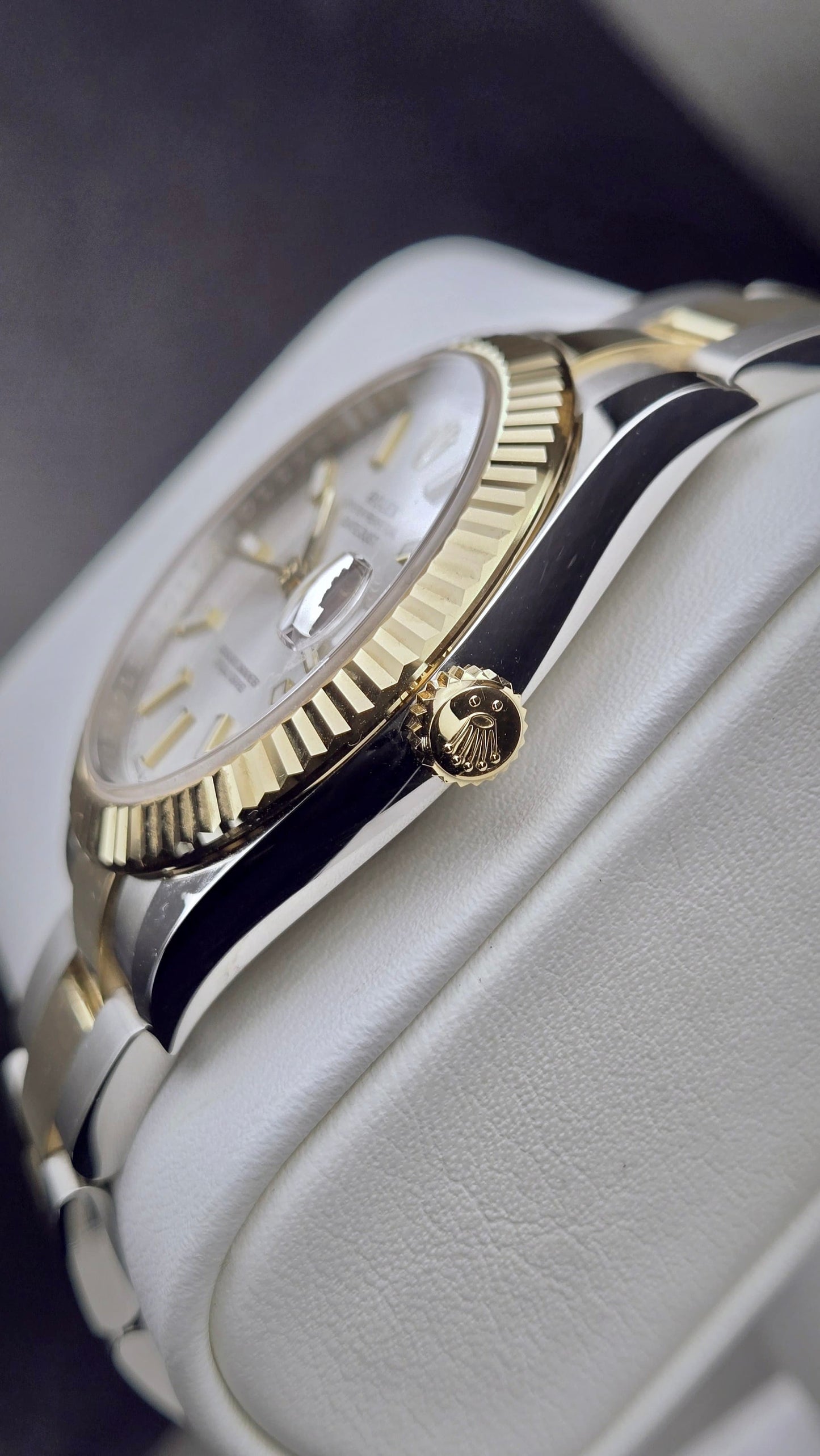 Rolex Datejust 41 Two Tone Silver Dial