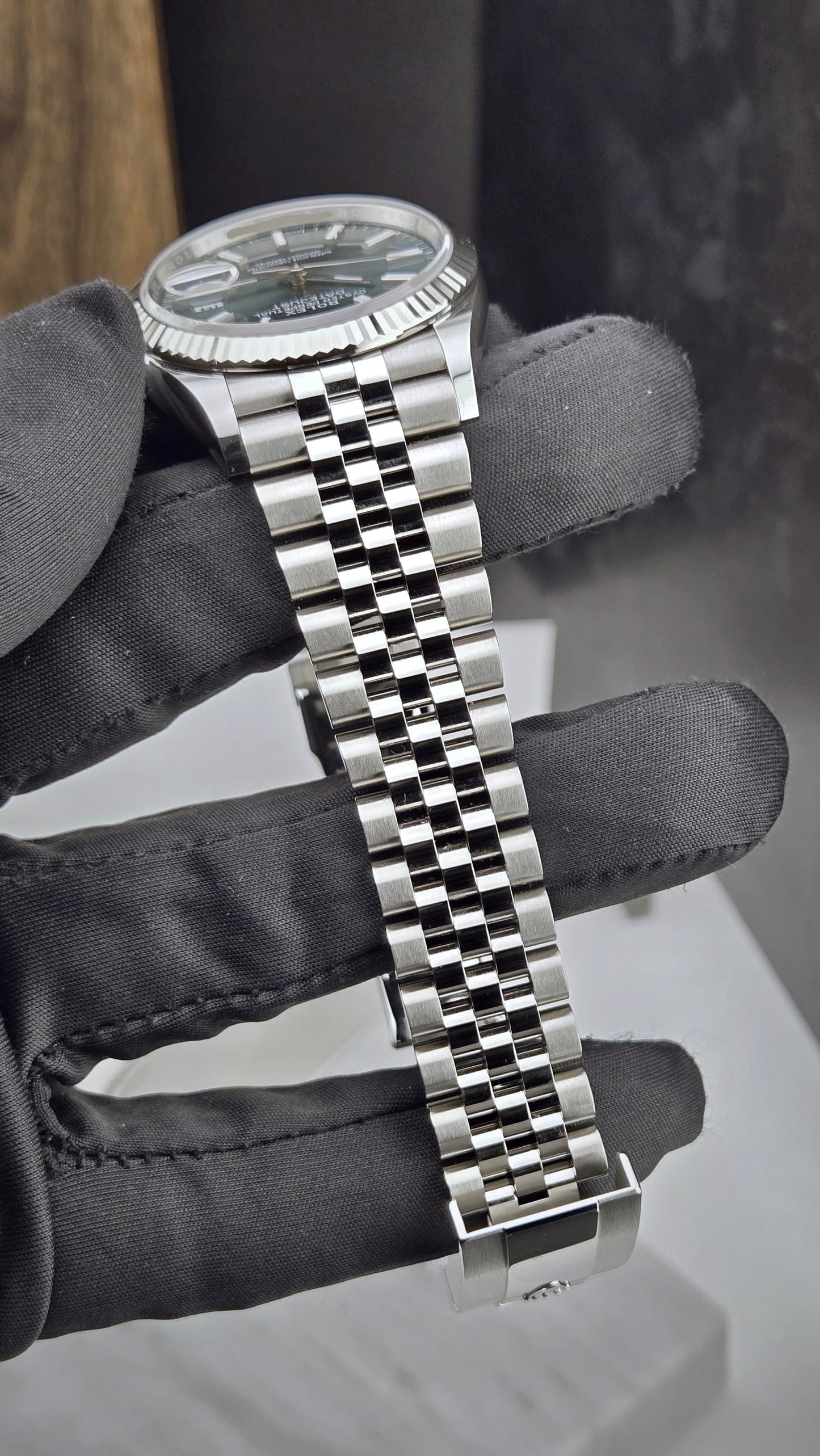 Rolex Datejust 36 Mint Green Jubilee