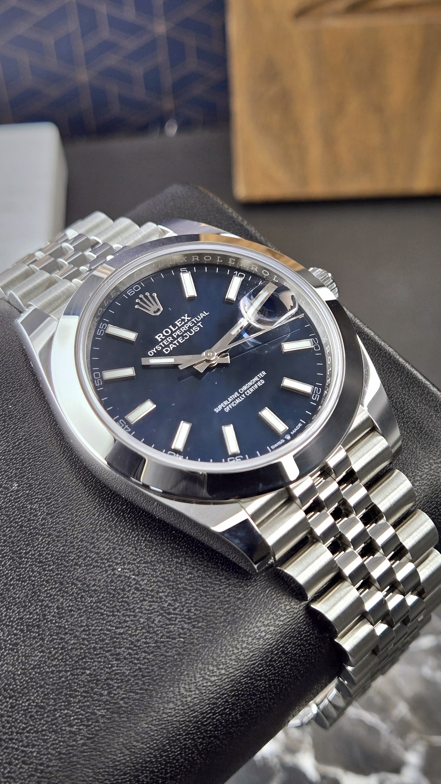 Rolex Datejust 41 Blue Jubilee