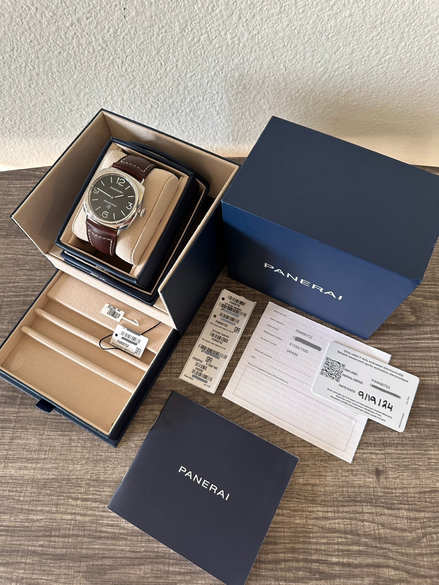 Panerai Radiomir Logo 3 Days Acciaio