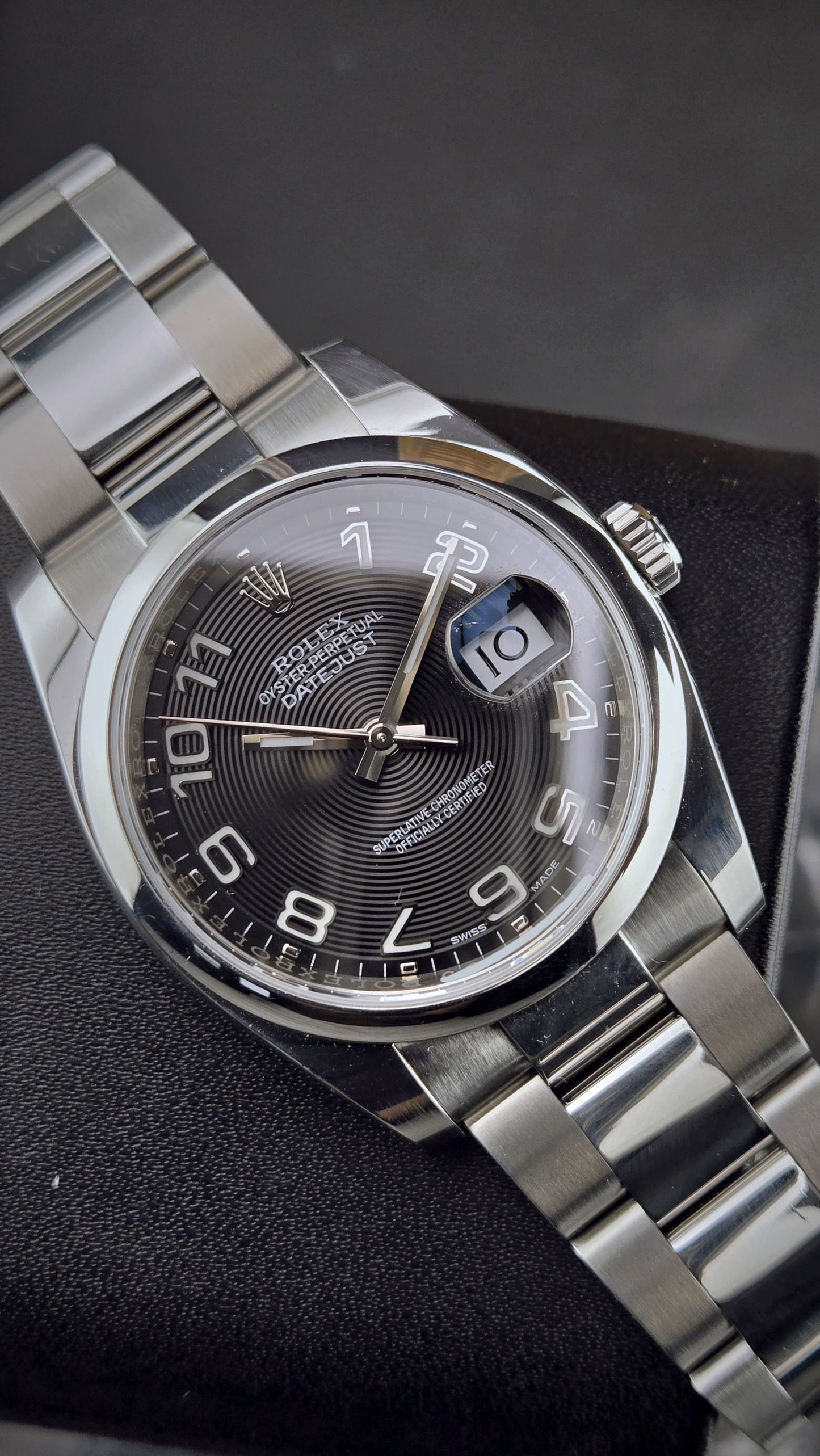 Rolex Datejust 36mm Concentric Dial
