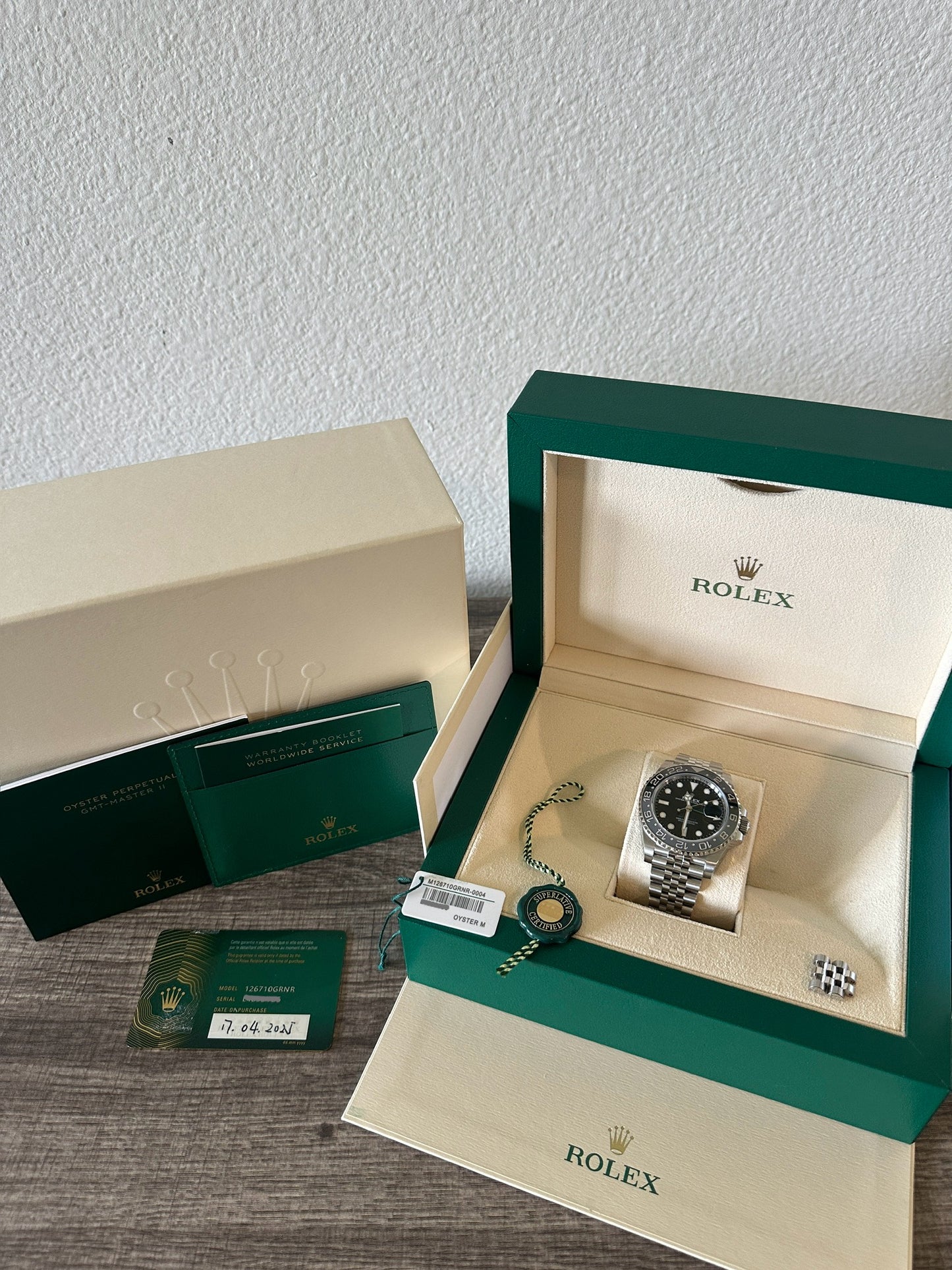 Rolex GMT Master II ‘Bruce Wayne’