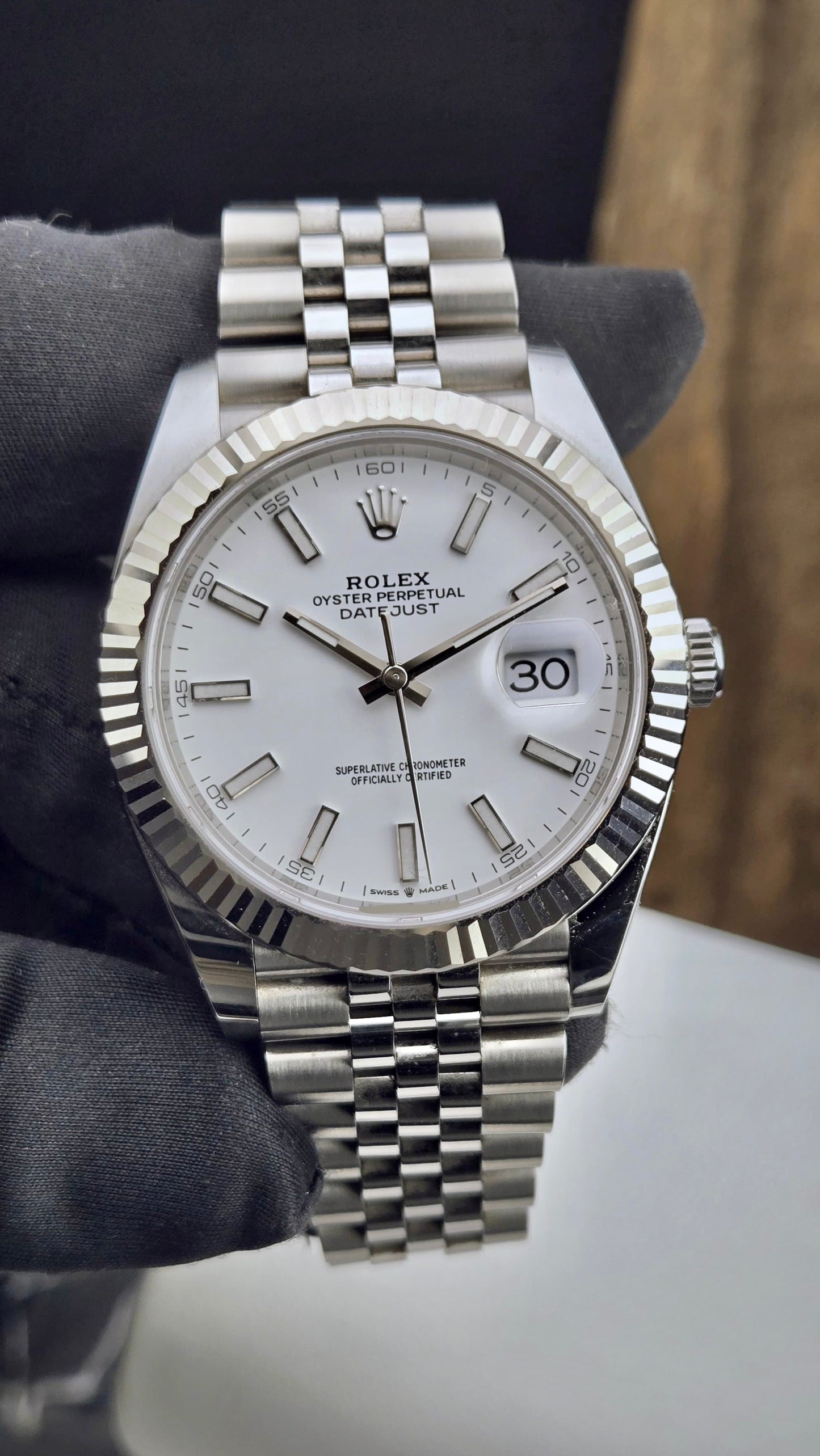Rolex Datejust 41 White Jubilee