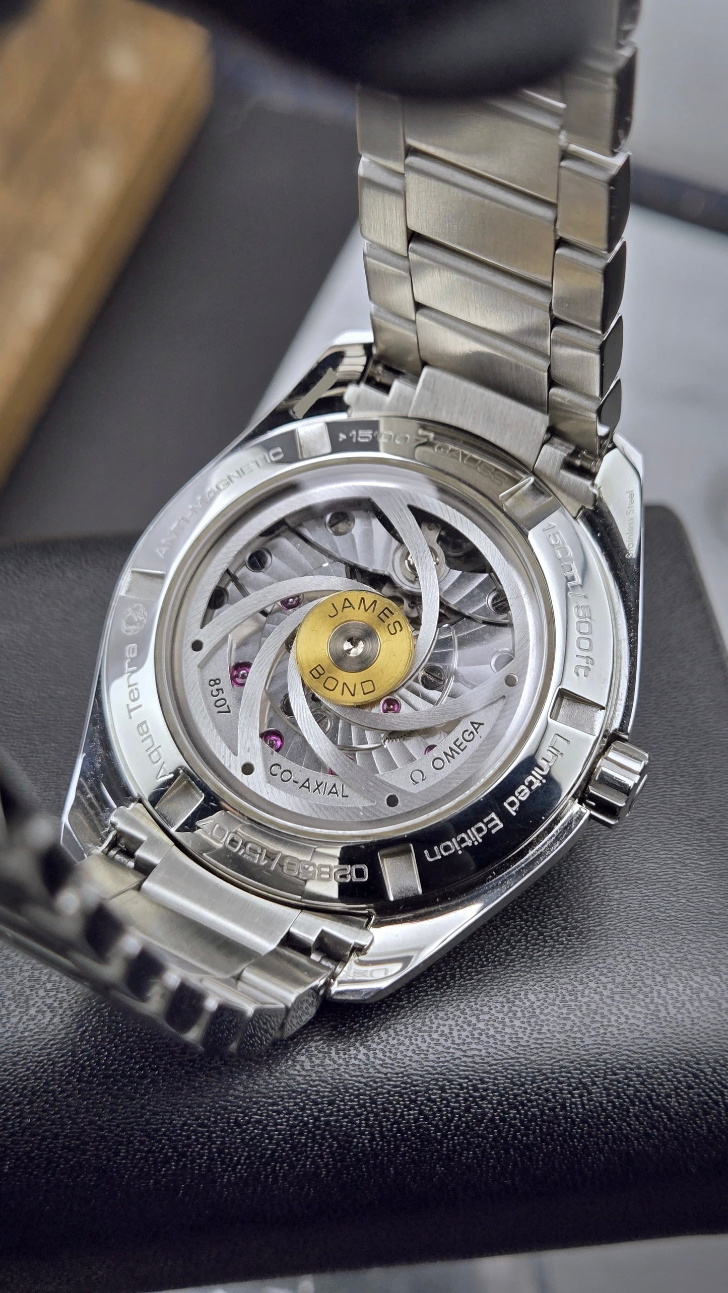 Omega Seamaster Aqua Terra James Bond ‘Spectre’ Limited Edition