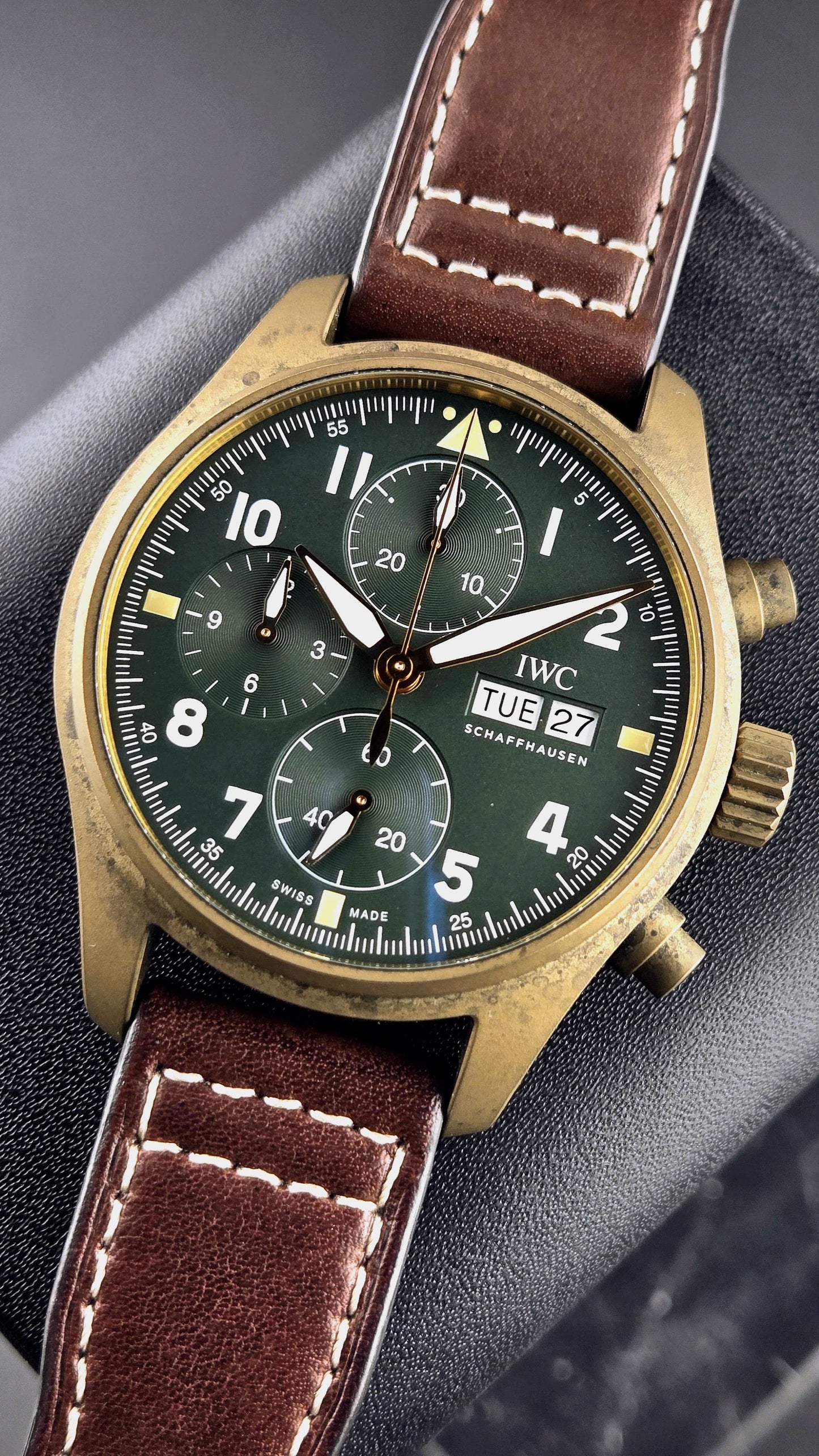 IWC Pilot’s Spitfire Chronograph Bronze
