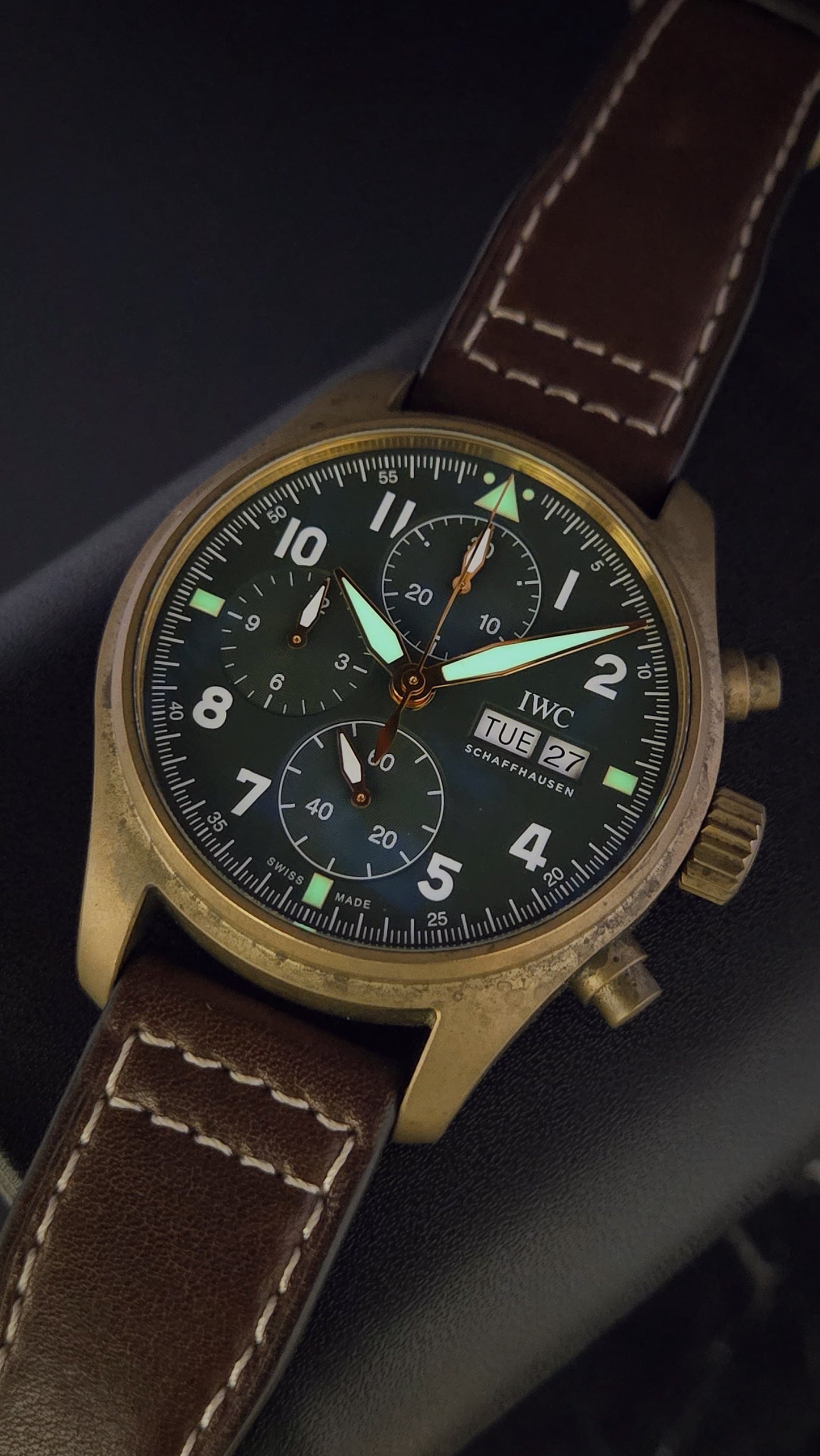 IWC Pilot’s Spitfire Chronograph Bronze