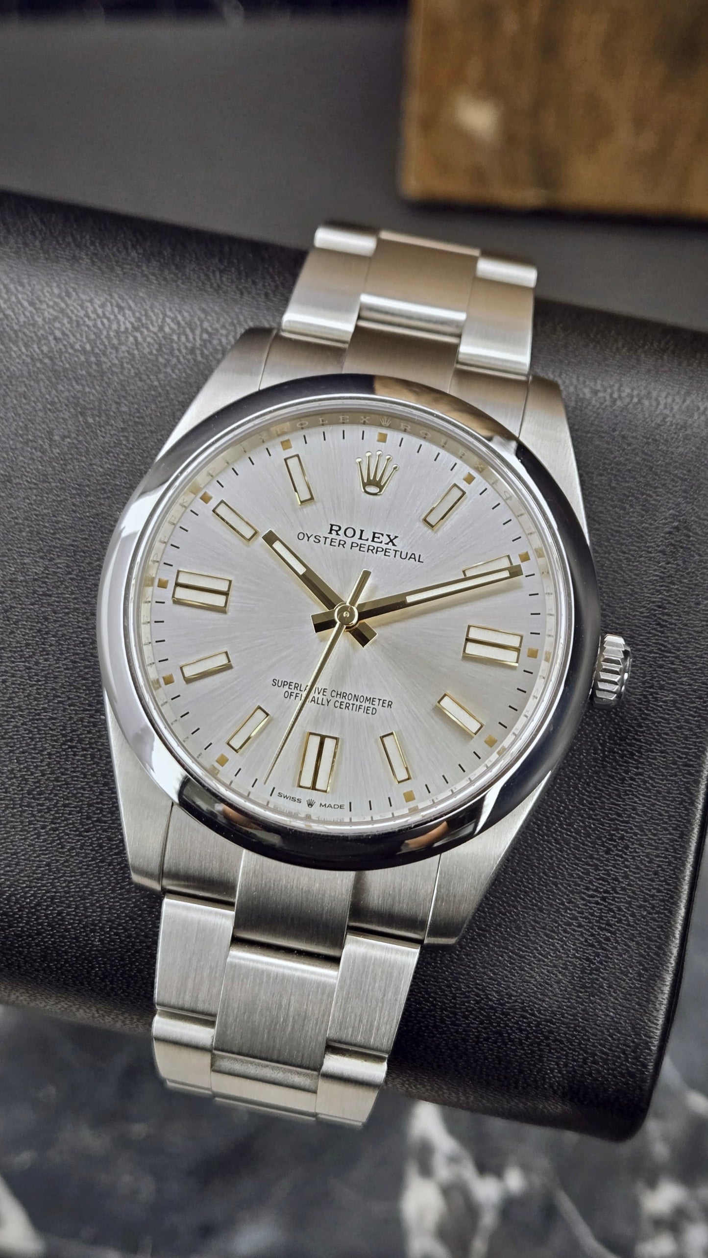 Rolex Oyster Perpetual 41 Silver