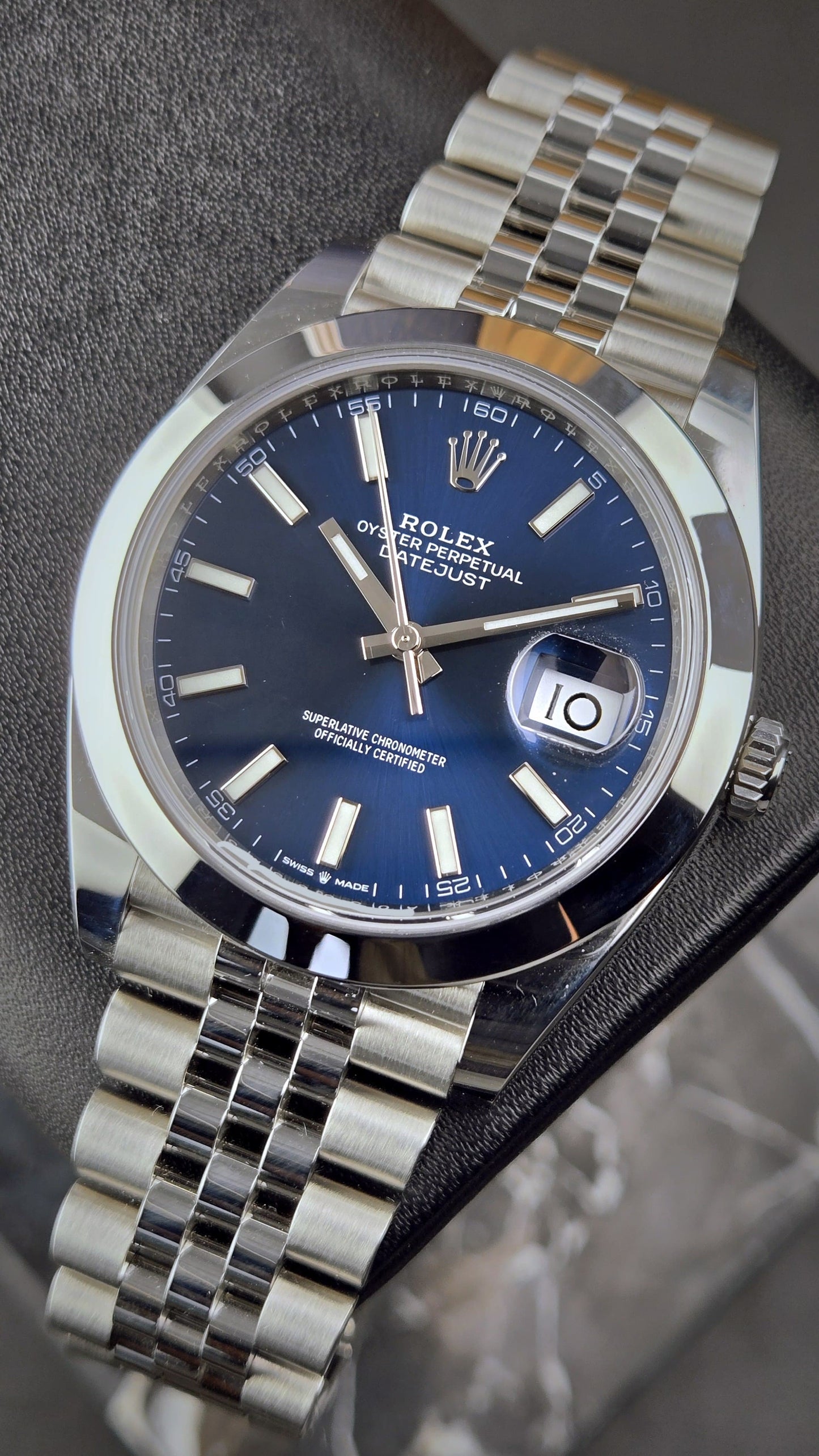 Rolex Datejust 41 Blue Jubilee