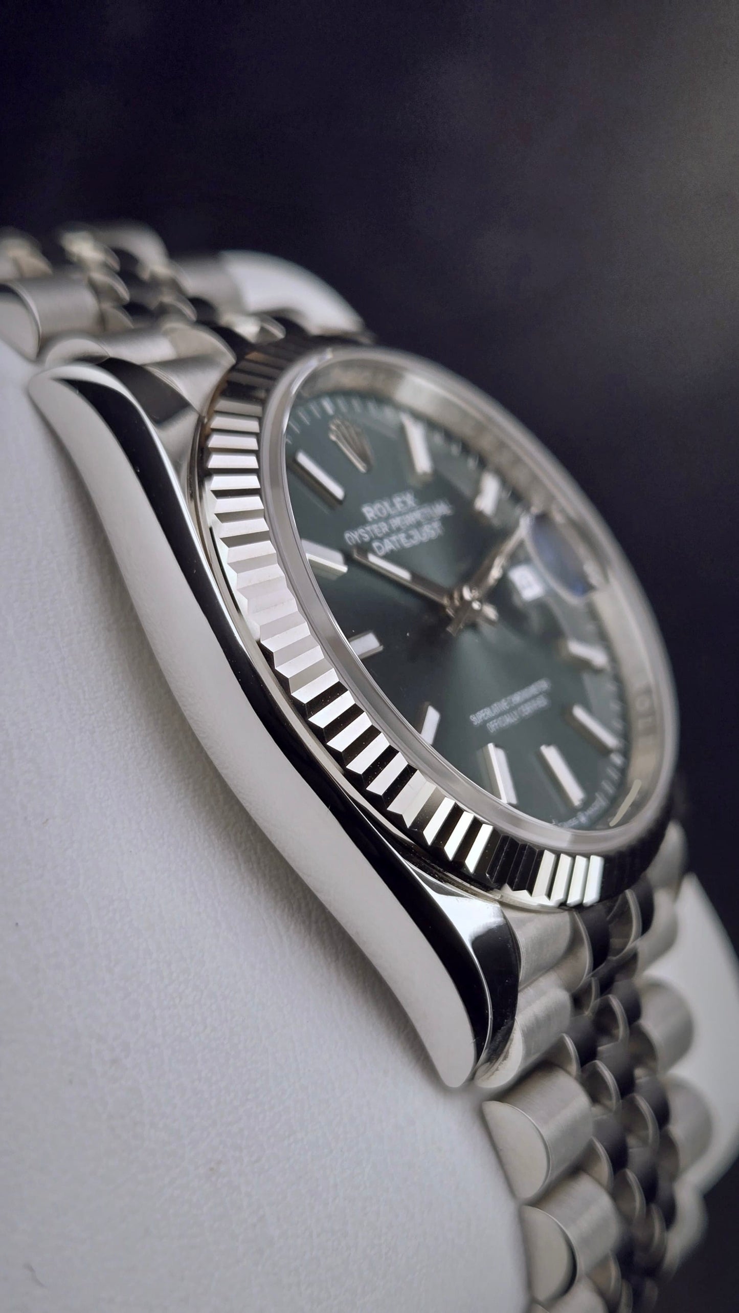 Rolex Datejust 36 Mint Green Jubilee