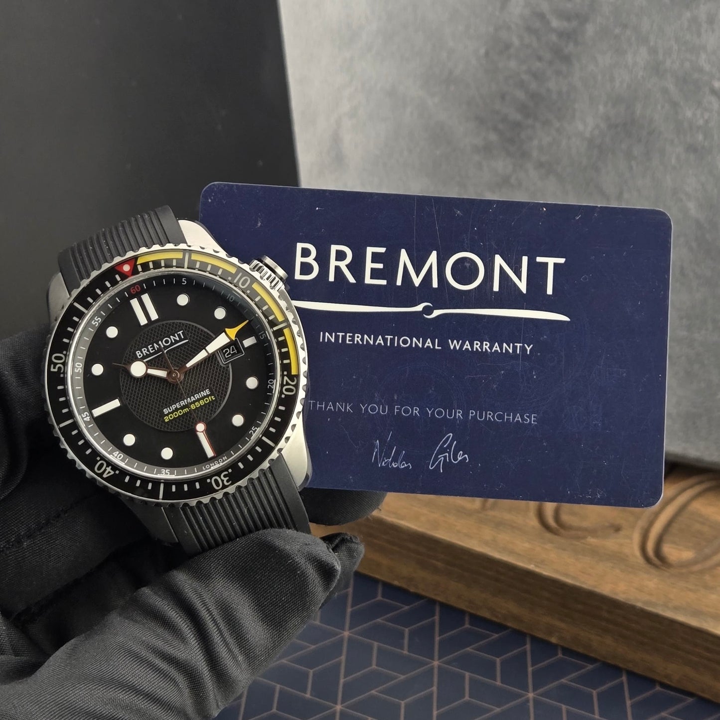 Bremont Supermarine 45mm S2000-YL-S