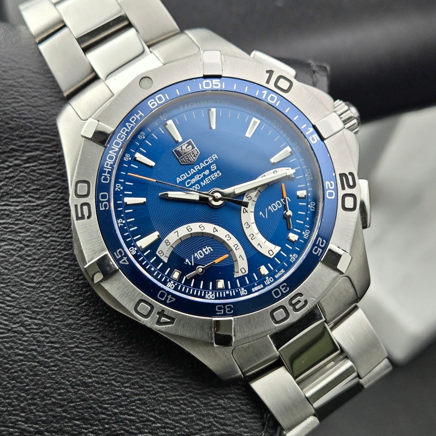 TAG Heuer Aquaracer Chronograph 43mm Blue dial