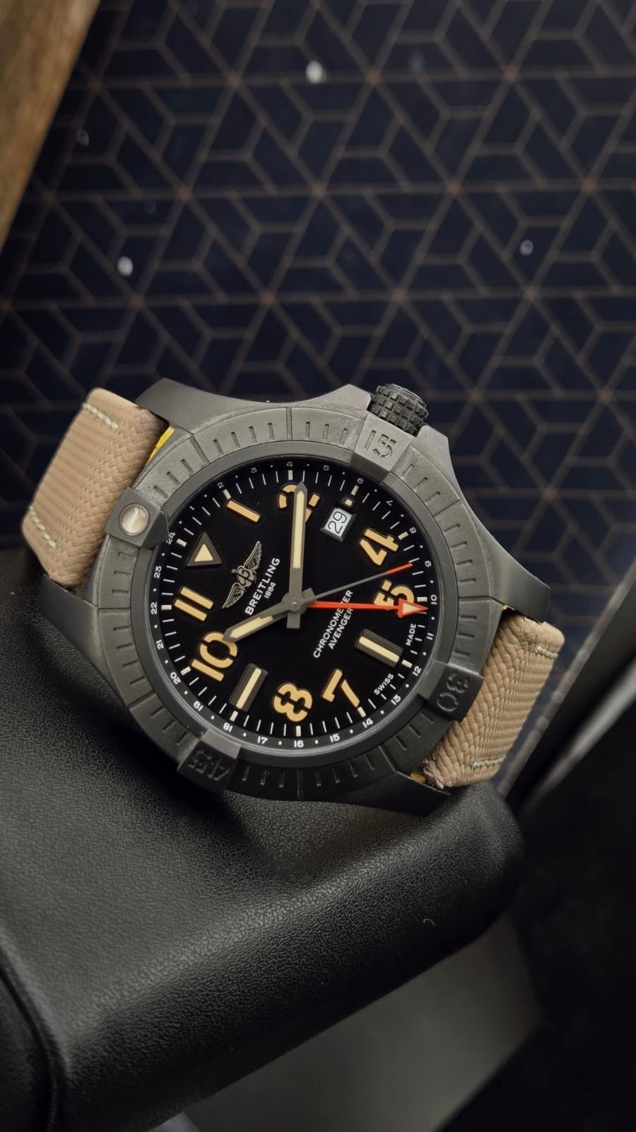 Breitling Avenger Night Mission GMT