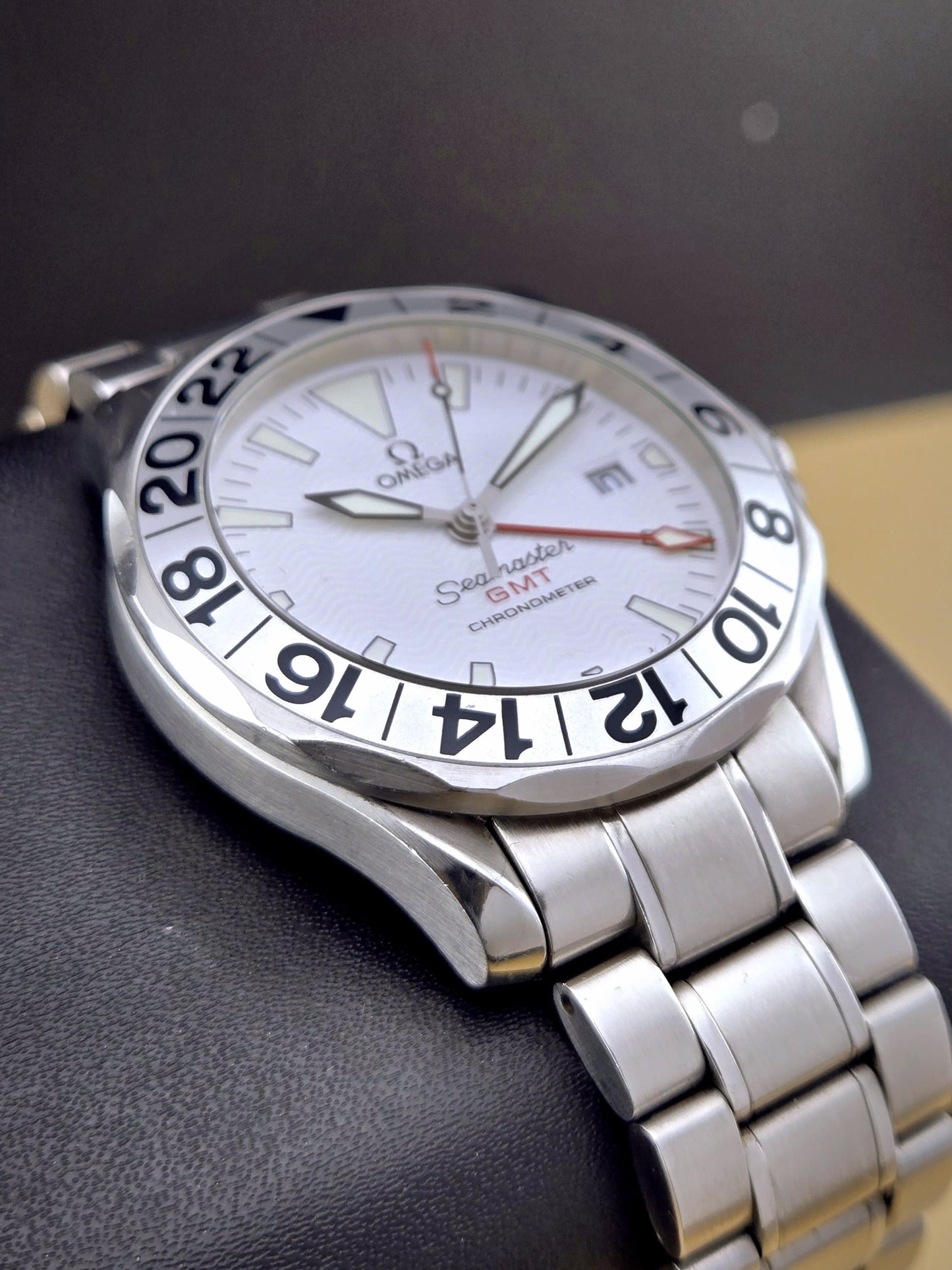 Omega Seamaster “Great White” GMT