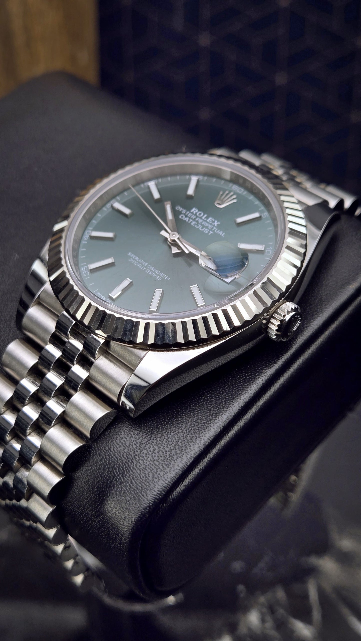 Rolex Datejust 41 Mint Green