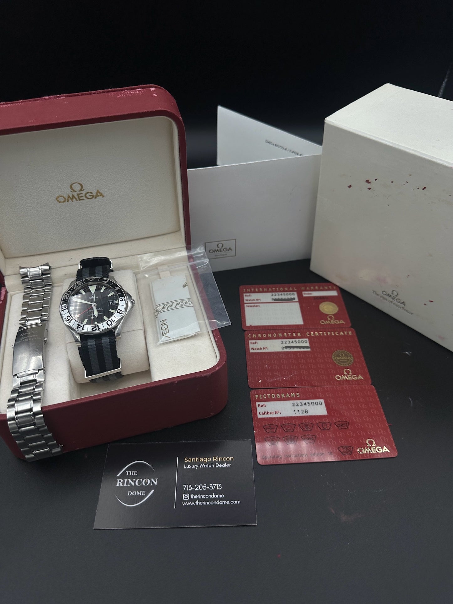 Omega Seamaster 300m GMT 50th Anniversary