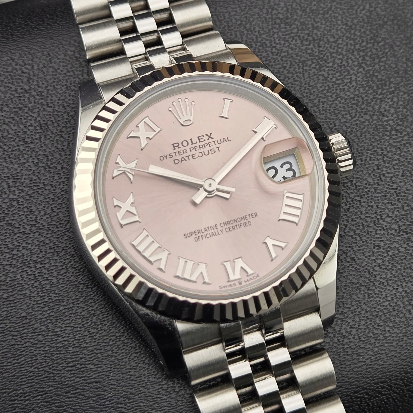 Rolex Lady Datejust 31mm Pink Roman Jubilee