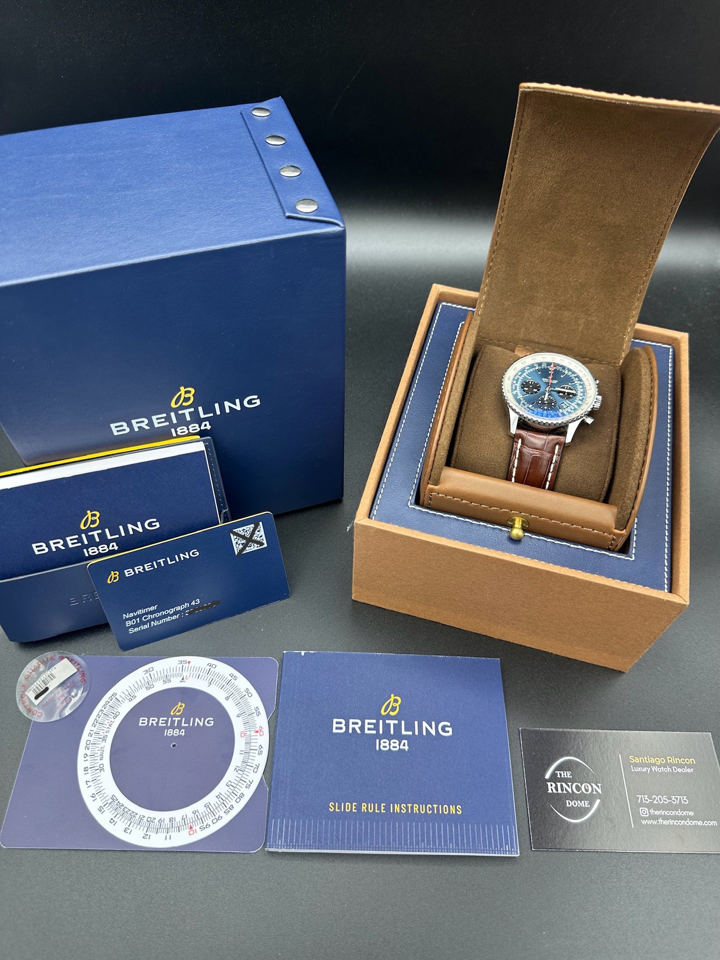 Breitling Navitimer B01 Chronograph Blue