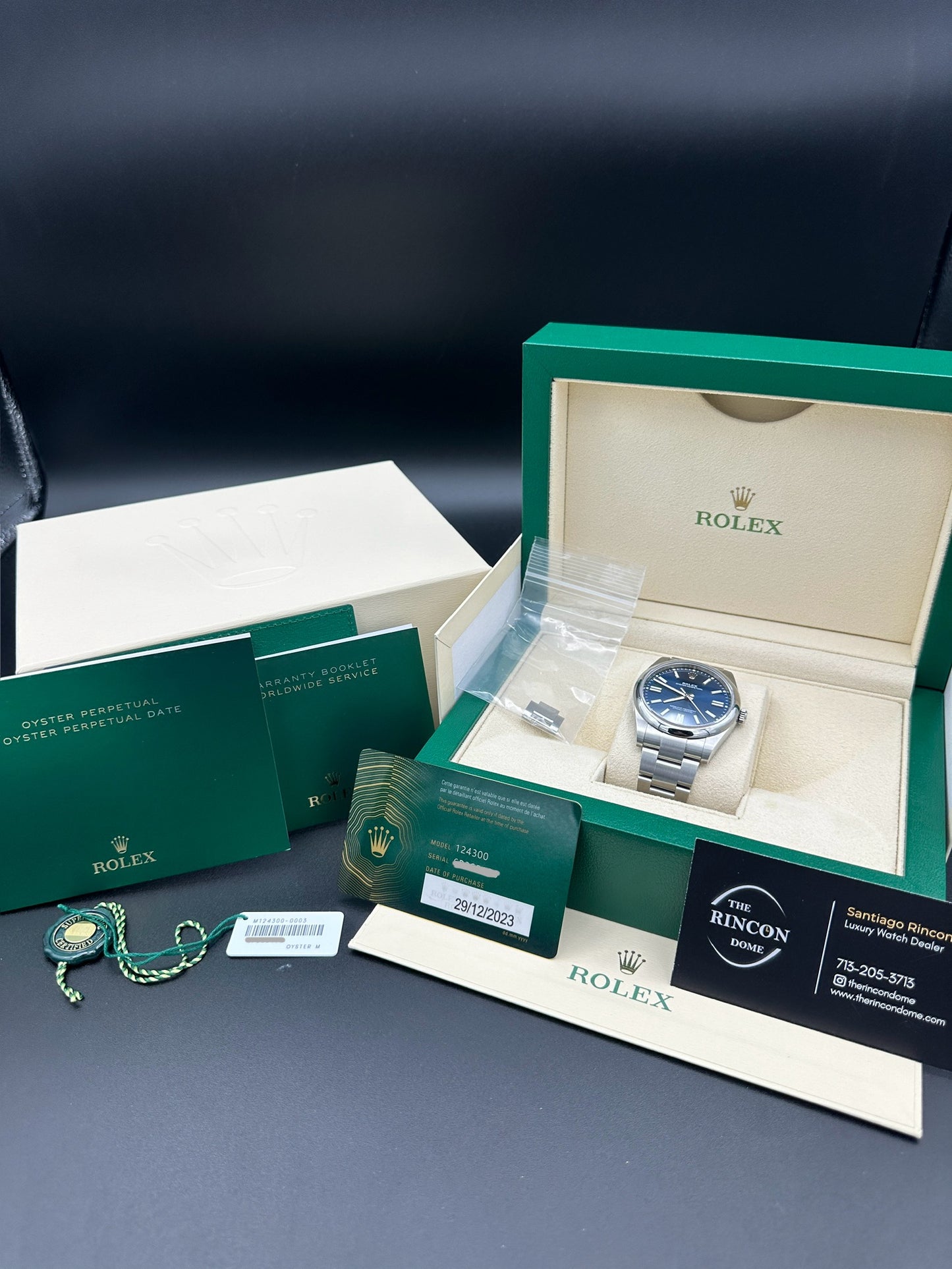 Rolex Oyster Perpetual 41 Blue