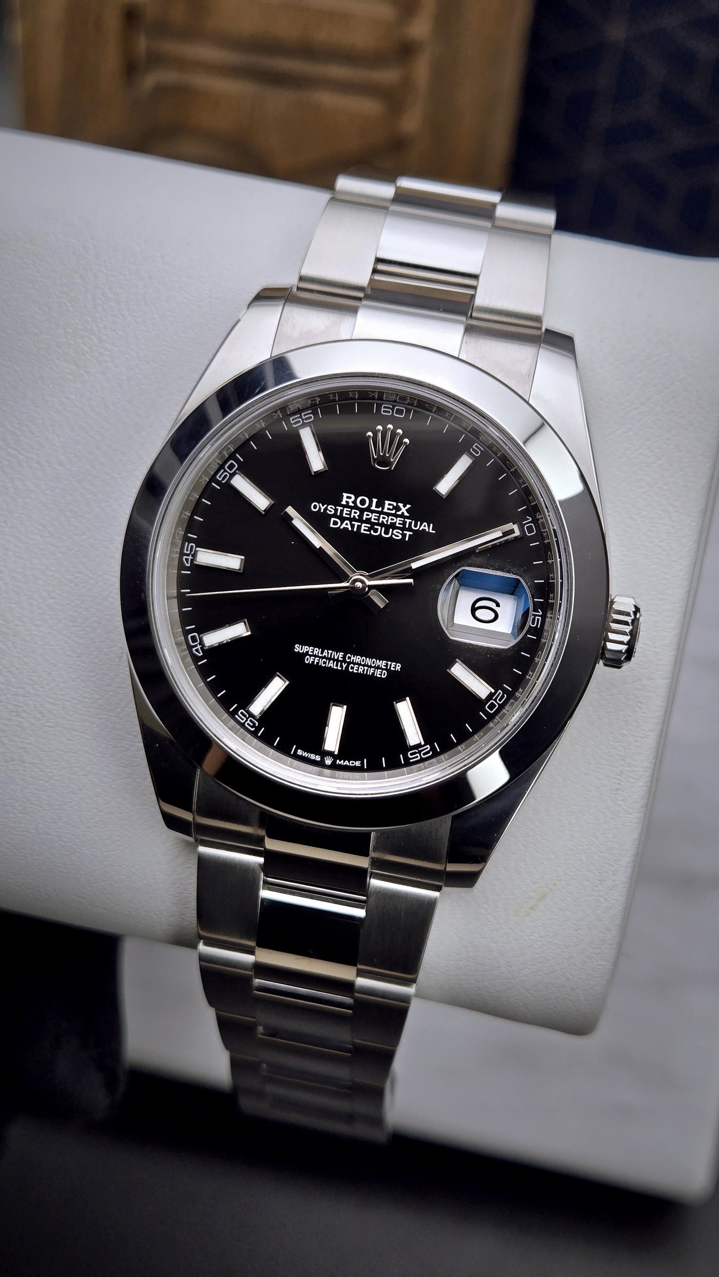 Rolex Datejust 41 Black Dial