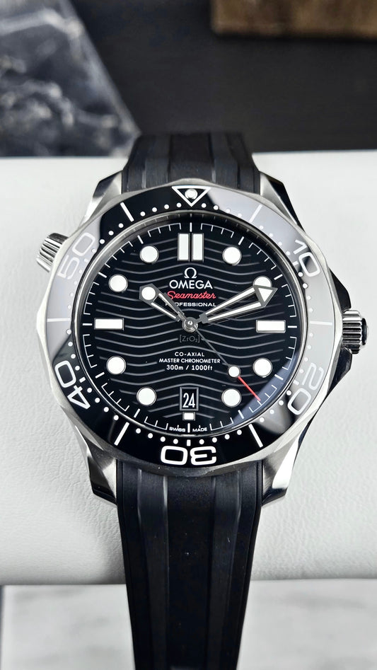 Omega Seamaster Diver 300m Black Dial