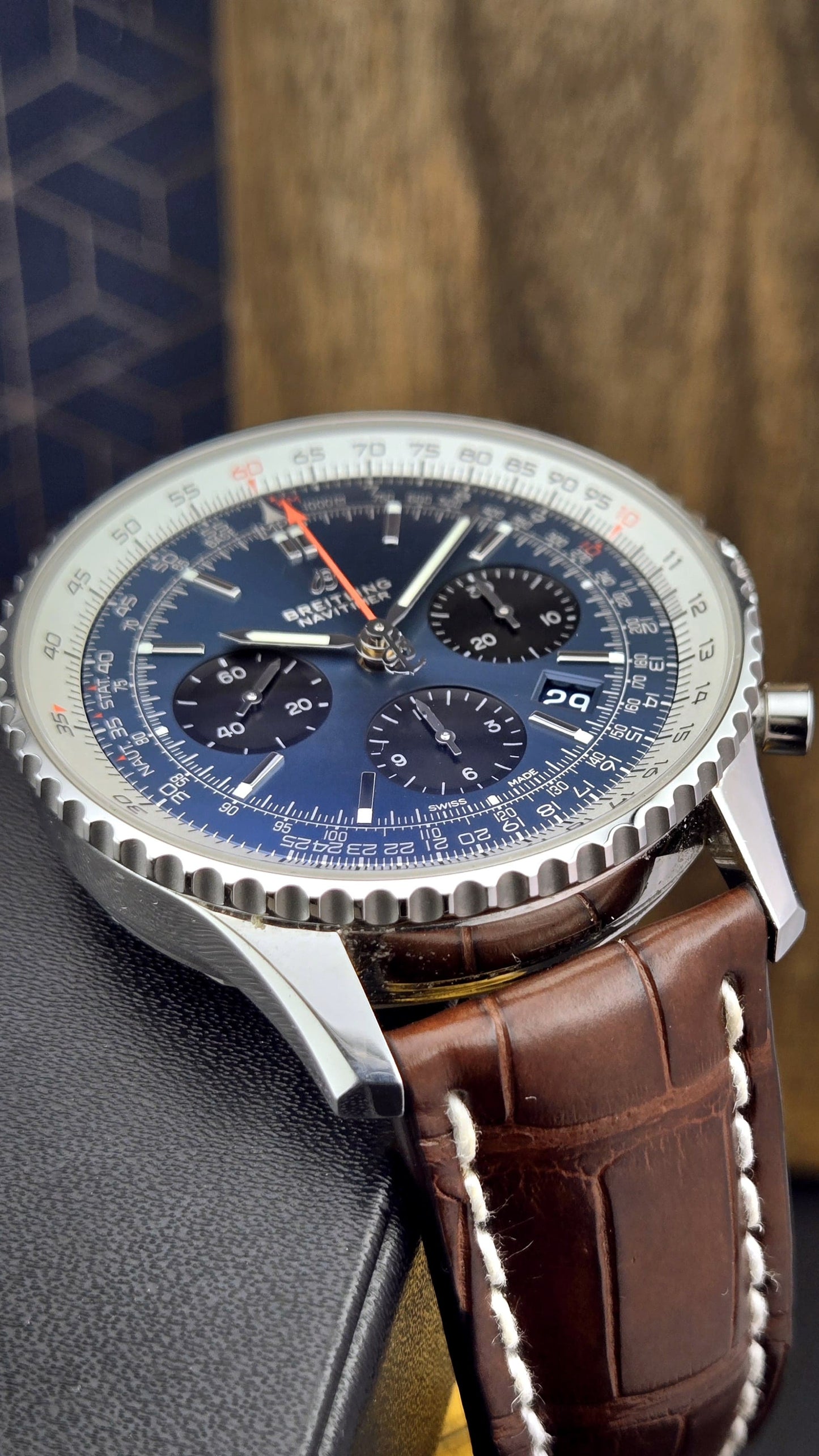 Breitling Navitimer B01 Chronograph Blue