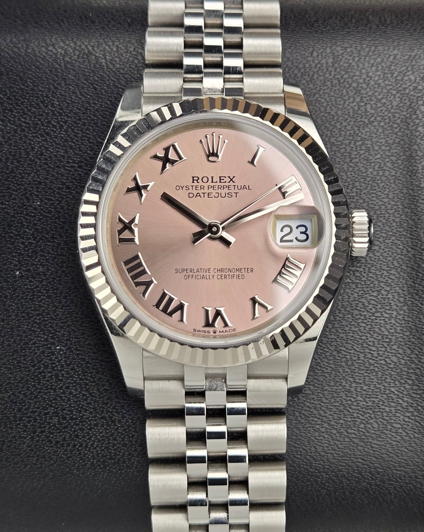 Rolex Lady Datejust 31mm Pink Roman Jubilee