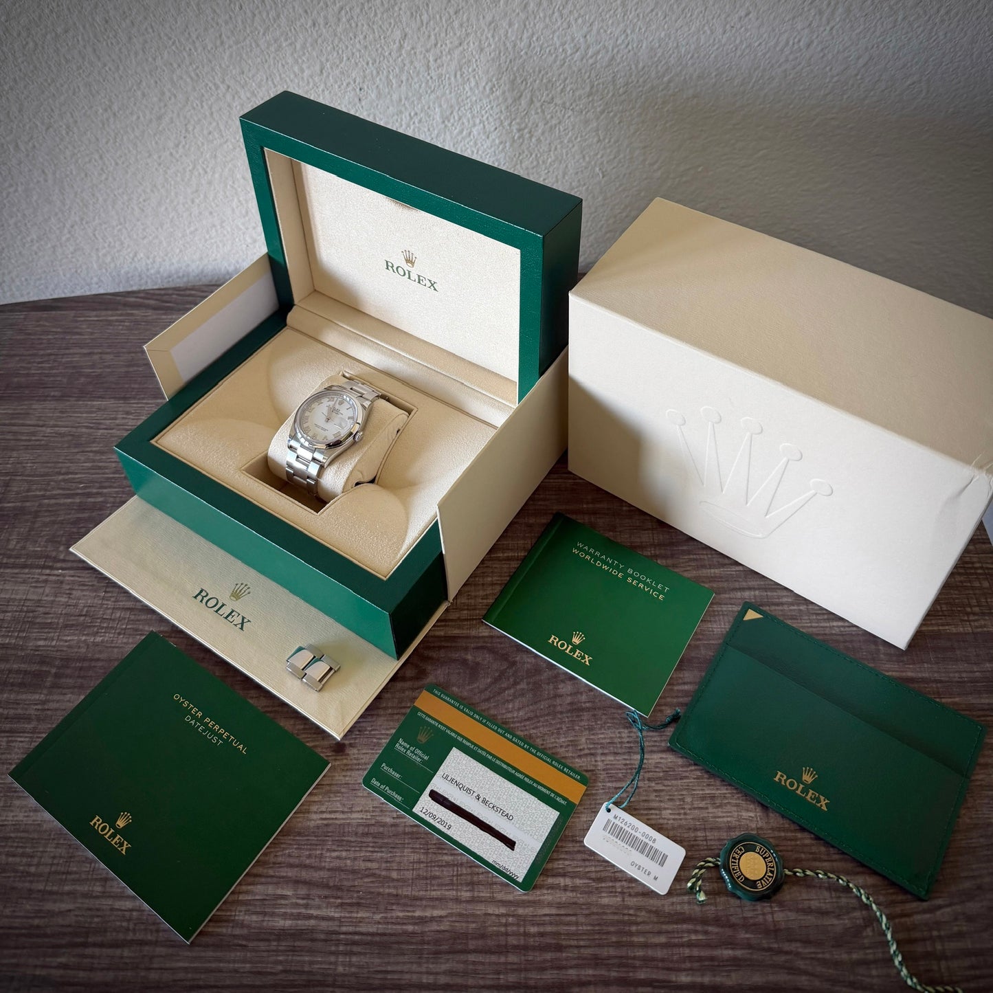 Rolex Datejust 36 White Dial