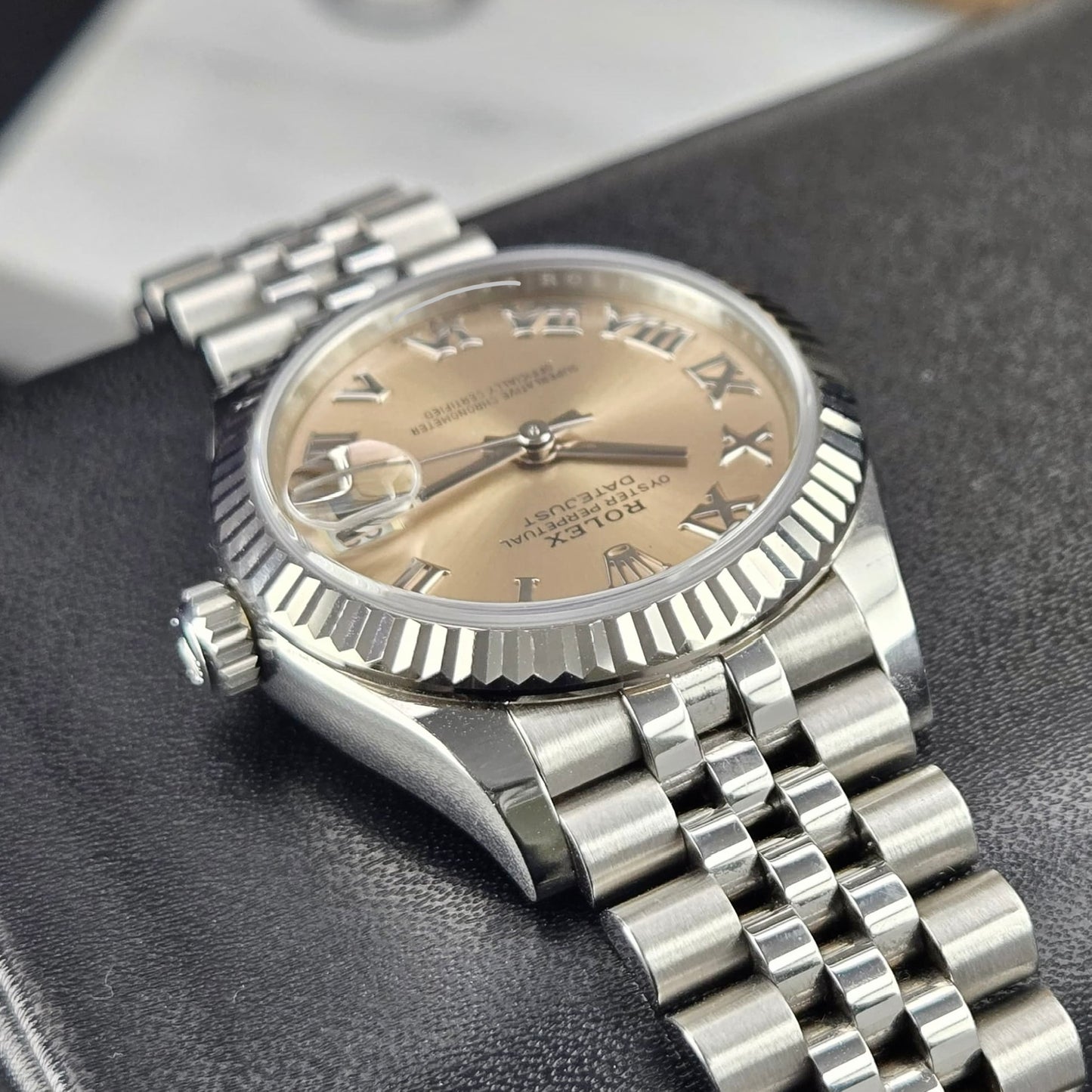 Rolex Lady Datejust 31mm Pink Roman Jubilee