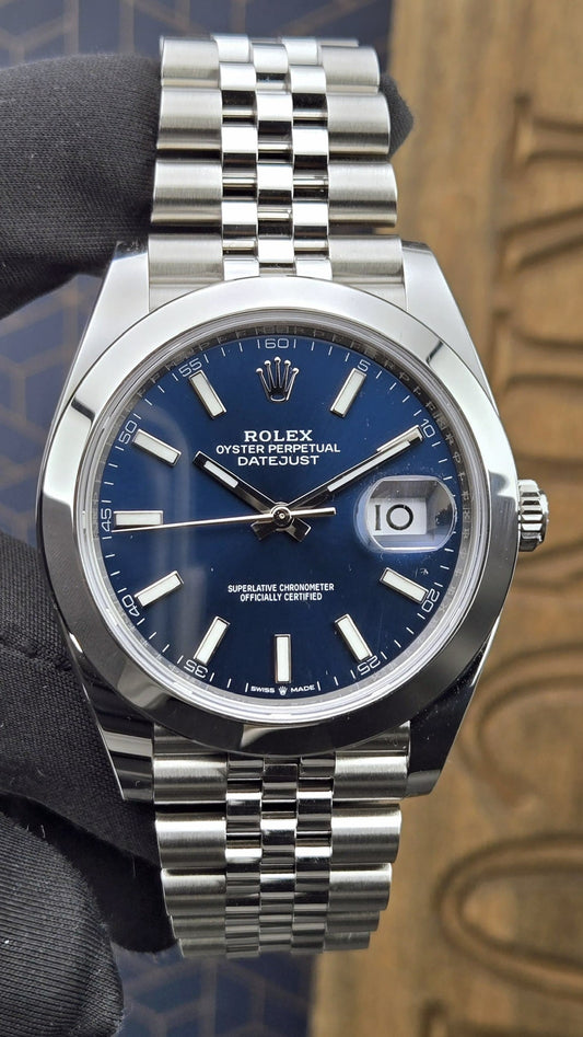 Rolex Datejust 41 Blue Jubilee
