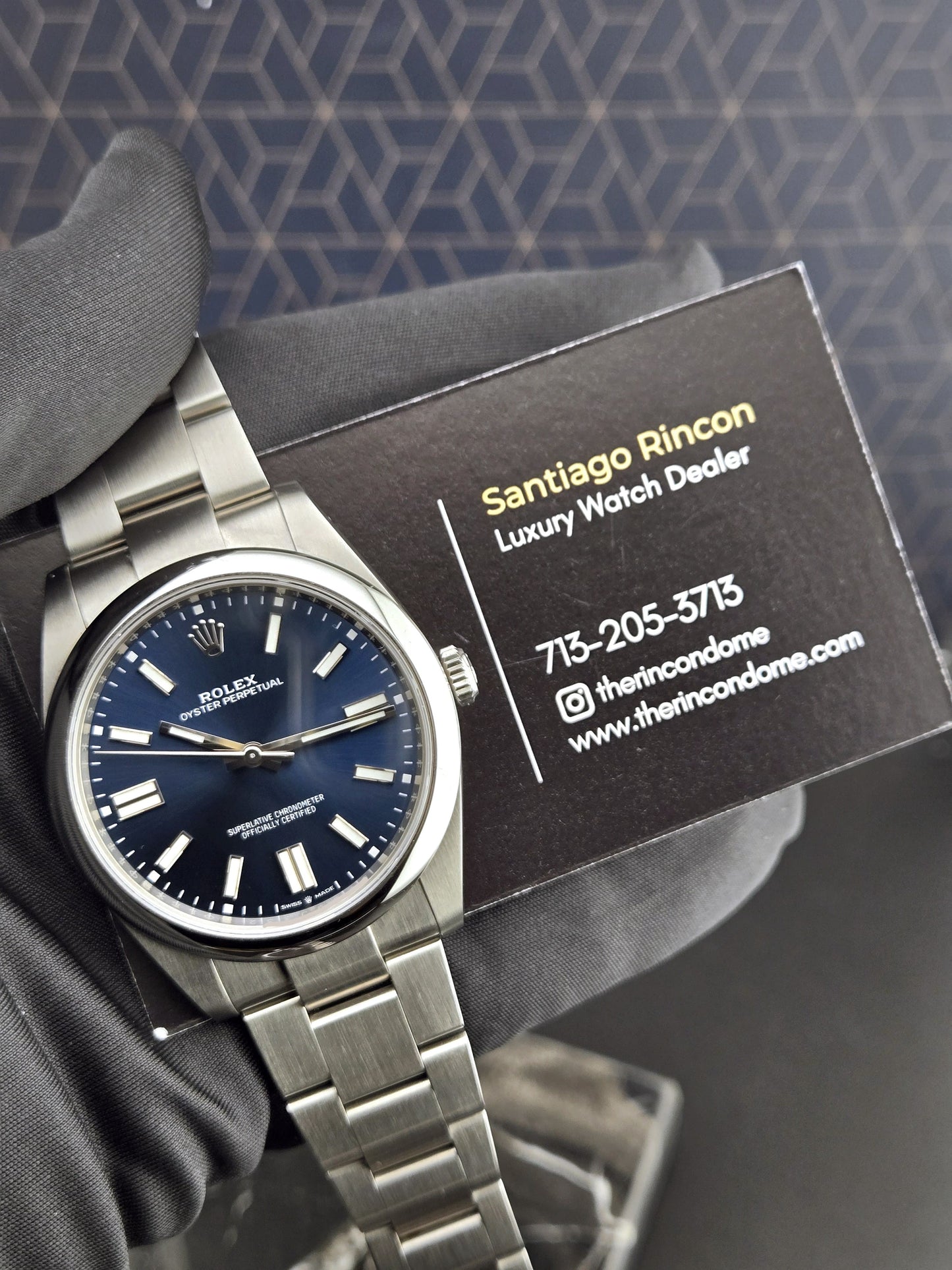 Rolex Oyster Perpetual 41 Blue