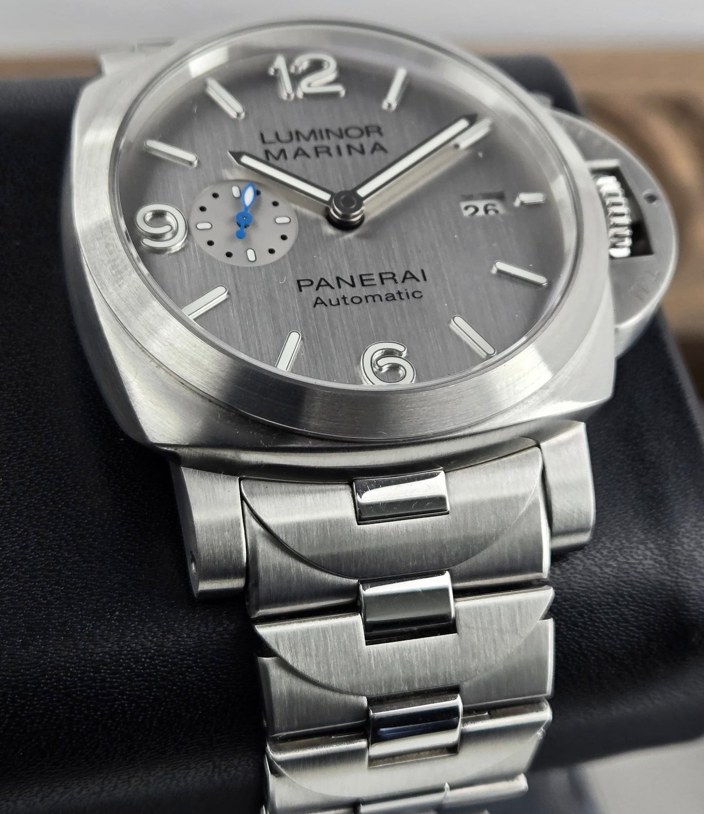 Panerai 1950 3 Days Luminor Marina Automatic 44mm Silver Surfer