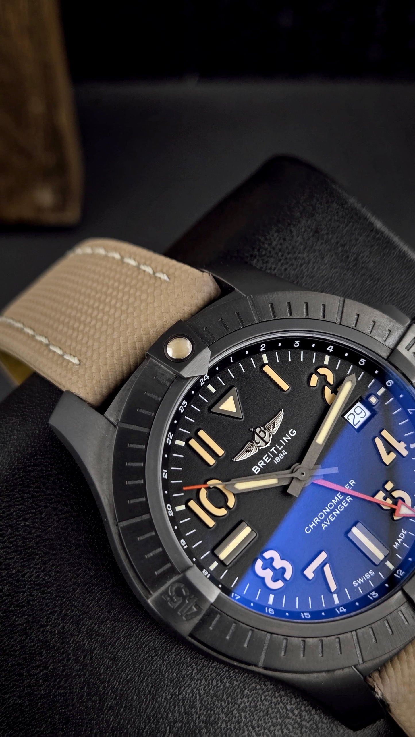 Breitling Avenger Night Mission GMT