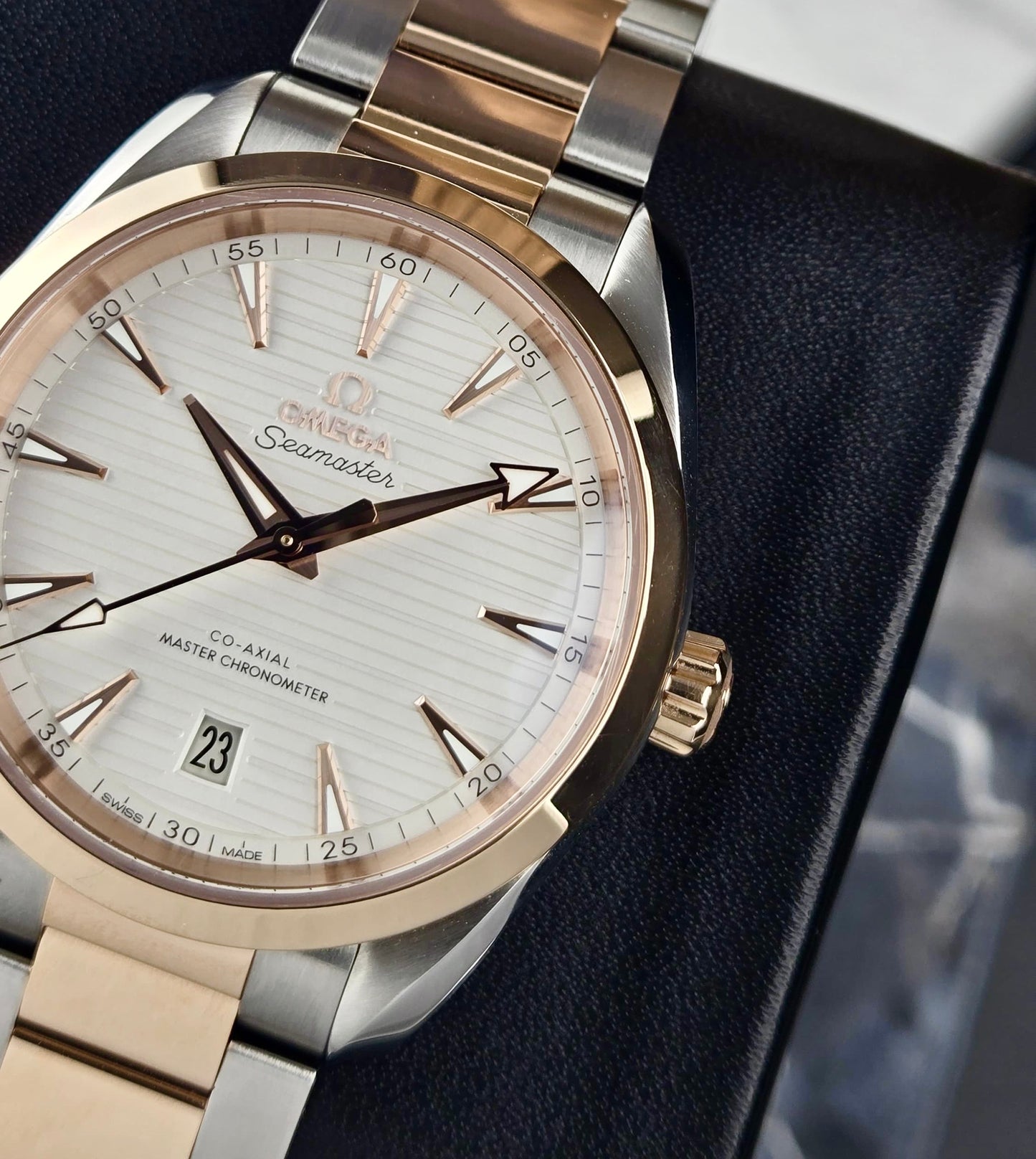 Omega Seamaster Aqua Terra Rose Gold 150m