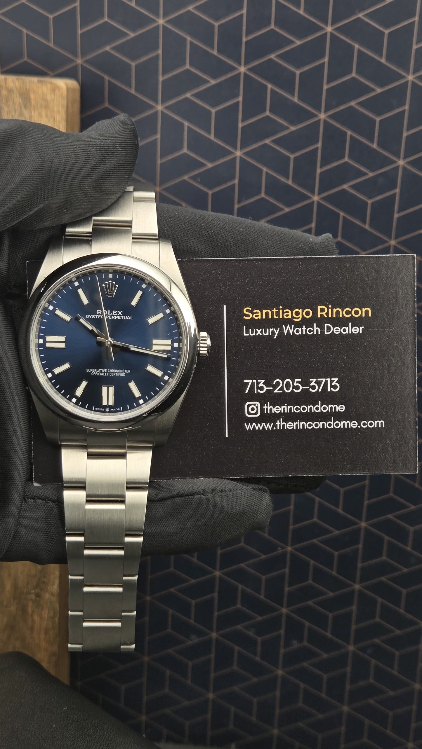 Rolex Oyster Perpetual 41 Blue