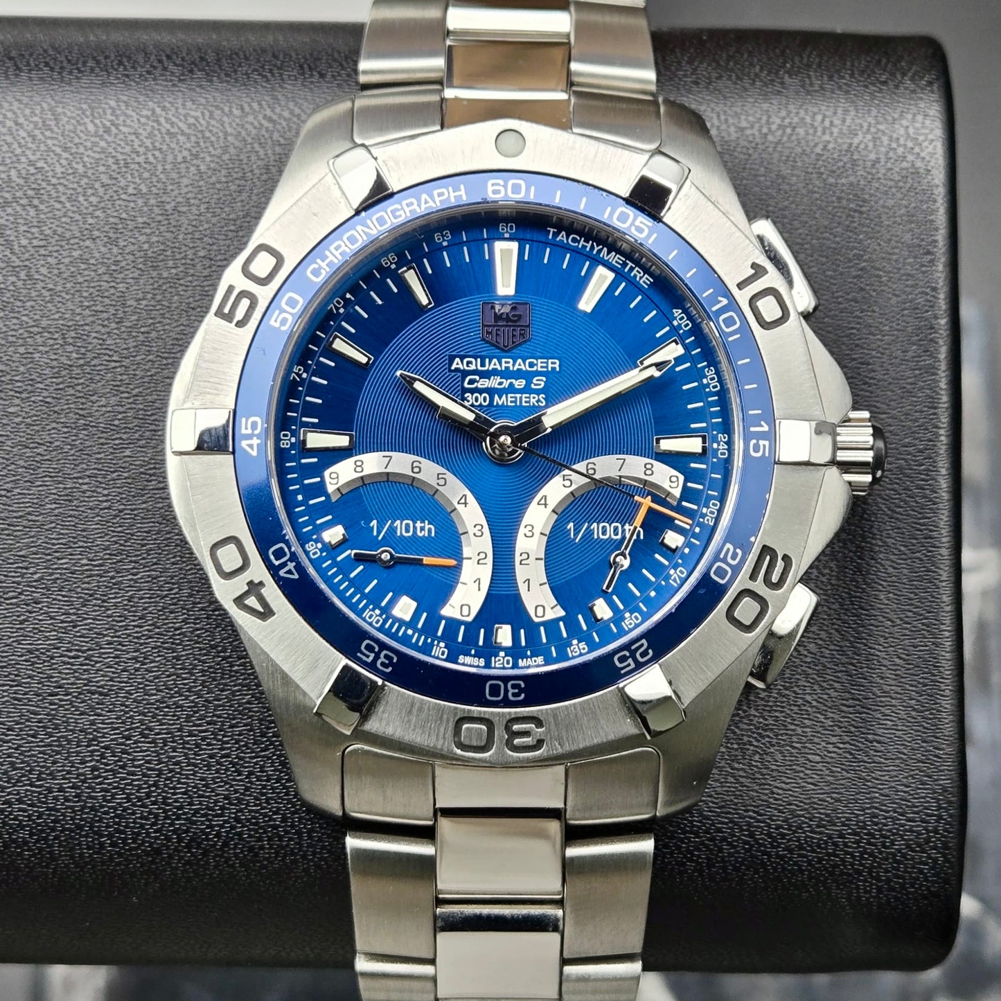 TAG Heuer Aquaracer Chronograph 43mm Blue dial