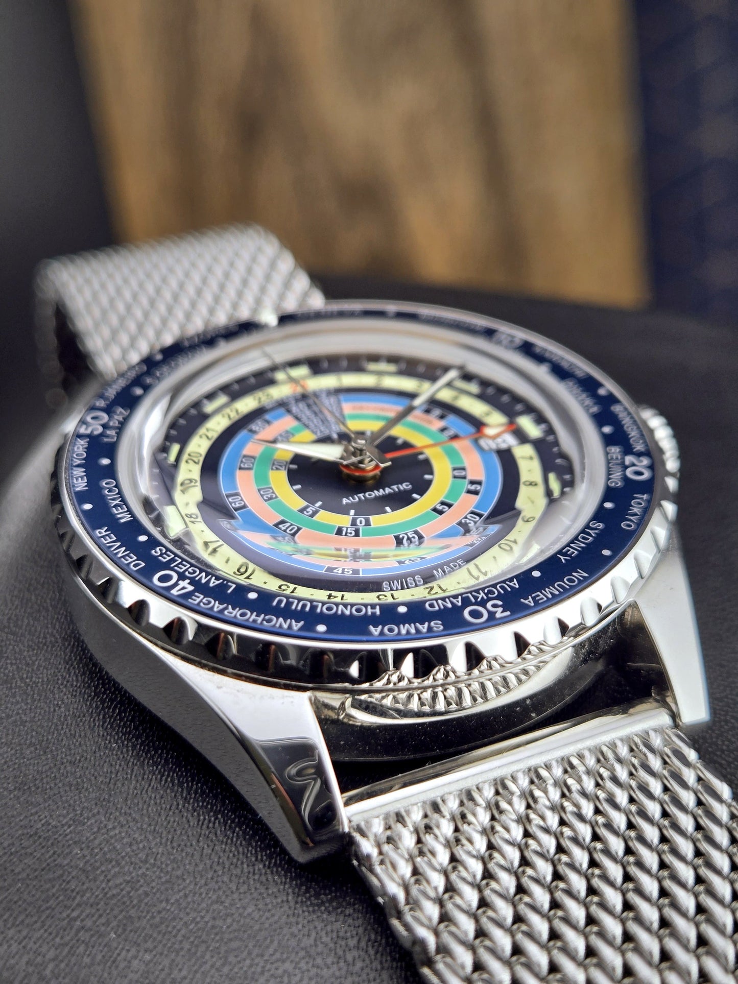 Mido Ocean Star Decompression WorldTimer