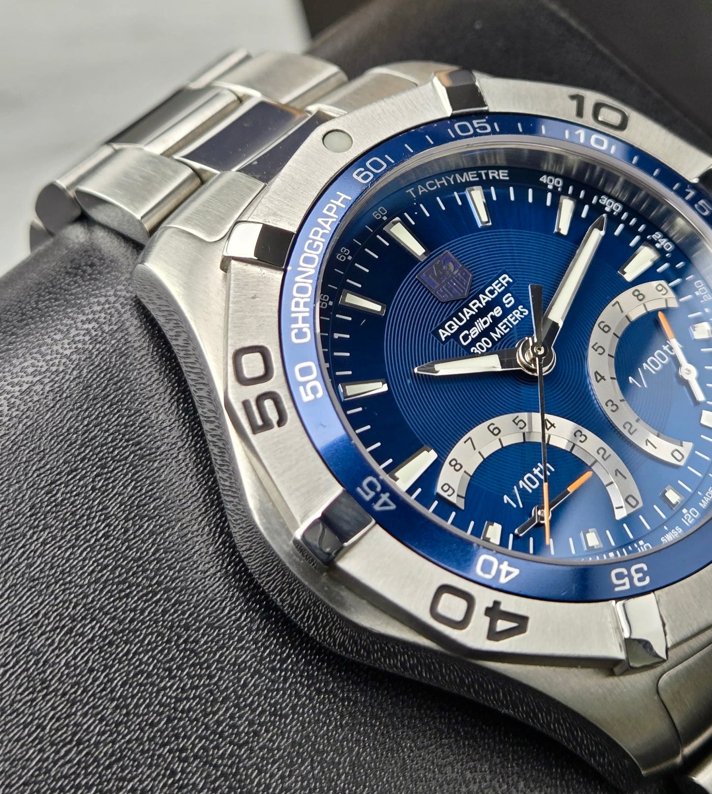 TAG Heuer Aquaracer Chronograph 43mm Blue dial