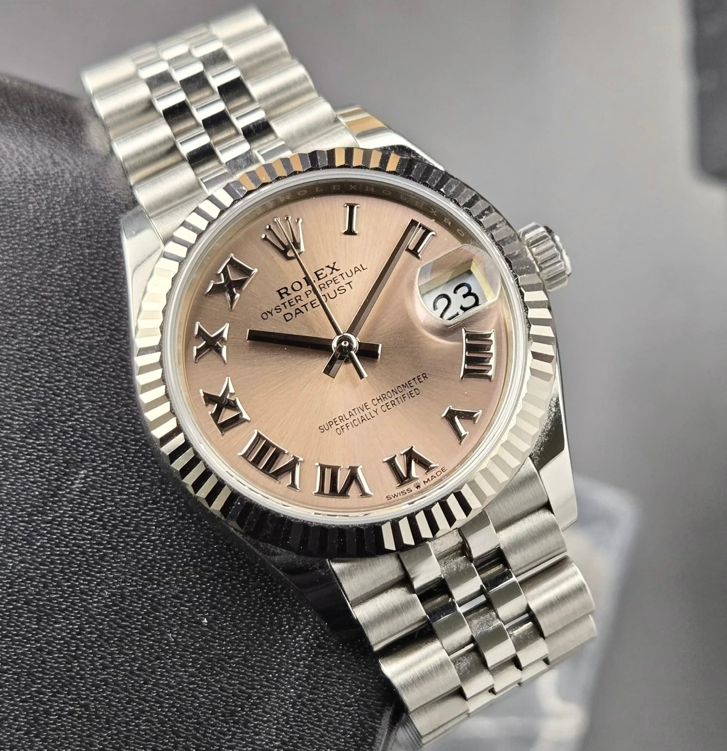 Rolex Lady Datejust 31mm Pink Roman Jubilee