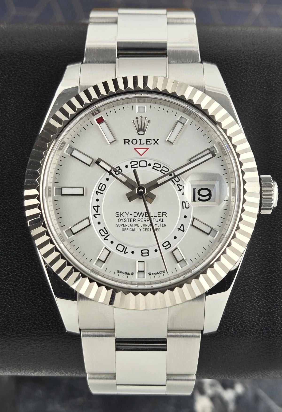 Rolex Sky-Dweller 42mm White Dial Oyster Bracelet