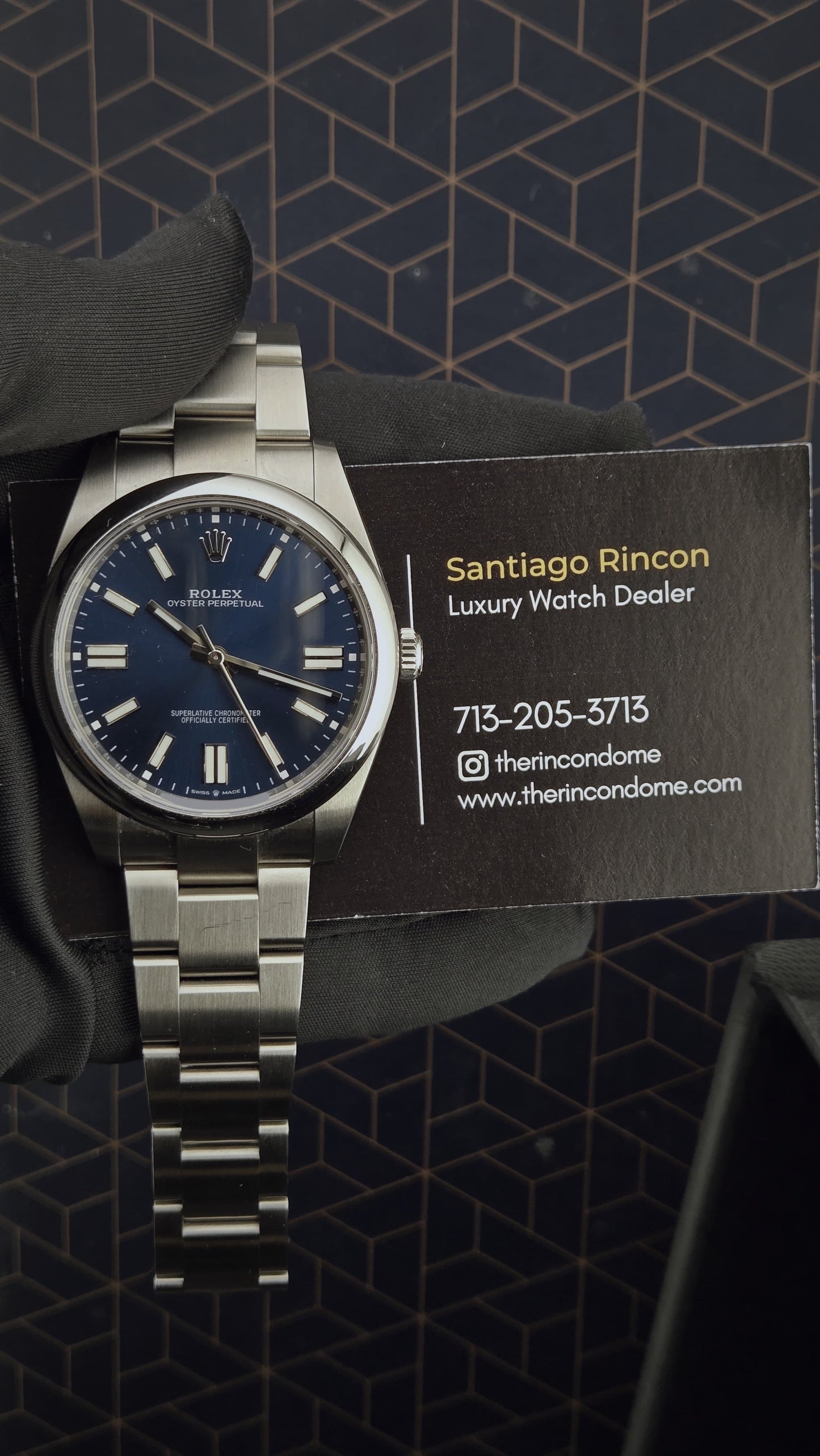 Rolex Oyster Perpetual 41 Blue