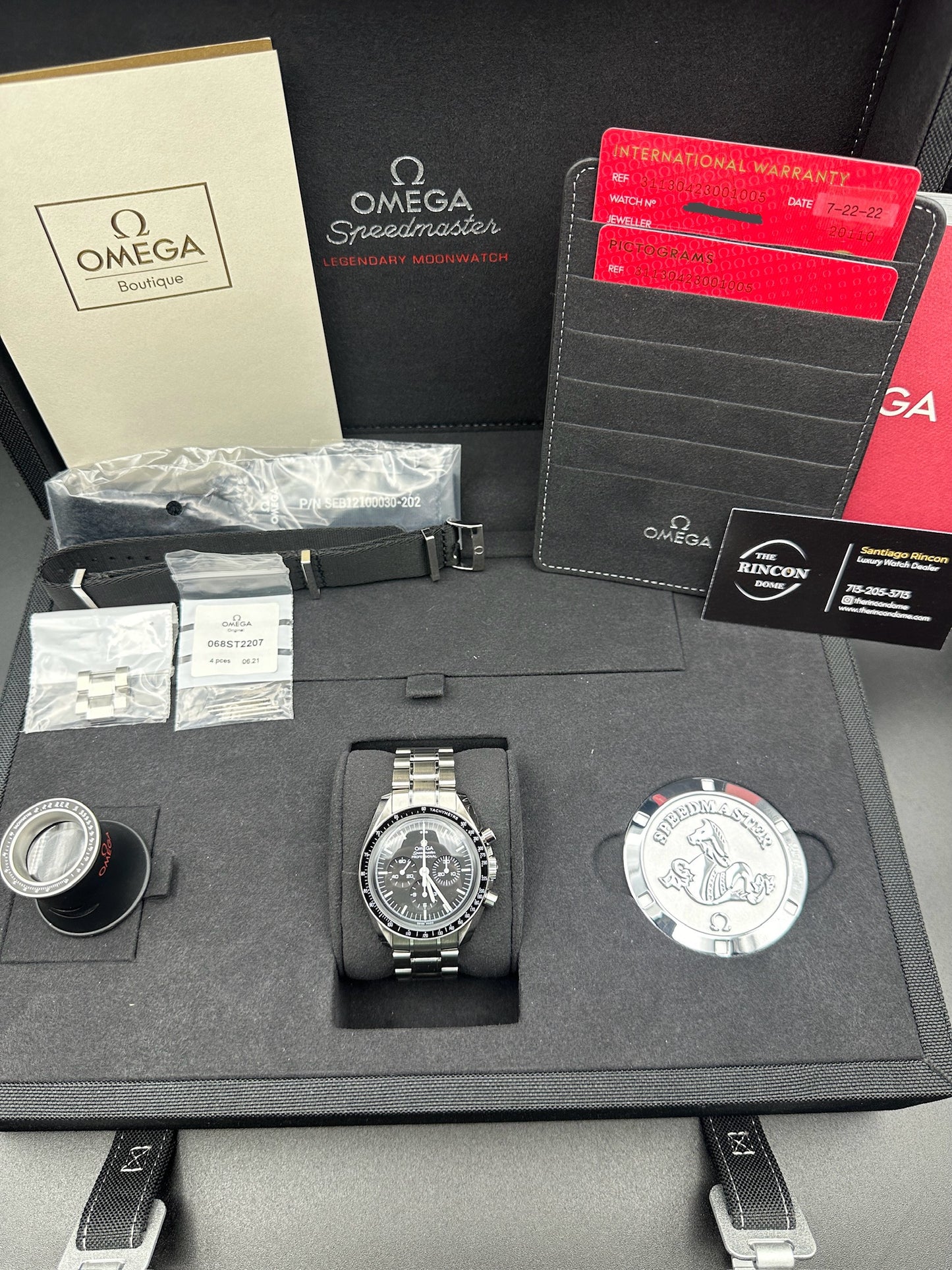 Omega Speedmaster Professional Moonwatch Hesalite