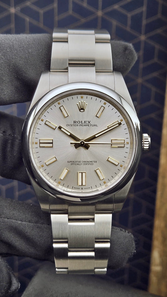 Rolex Oyster Perpetual 41 Silver