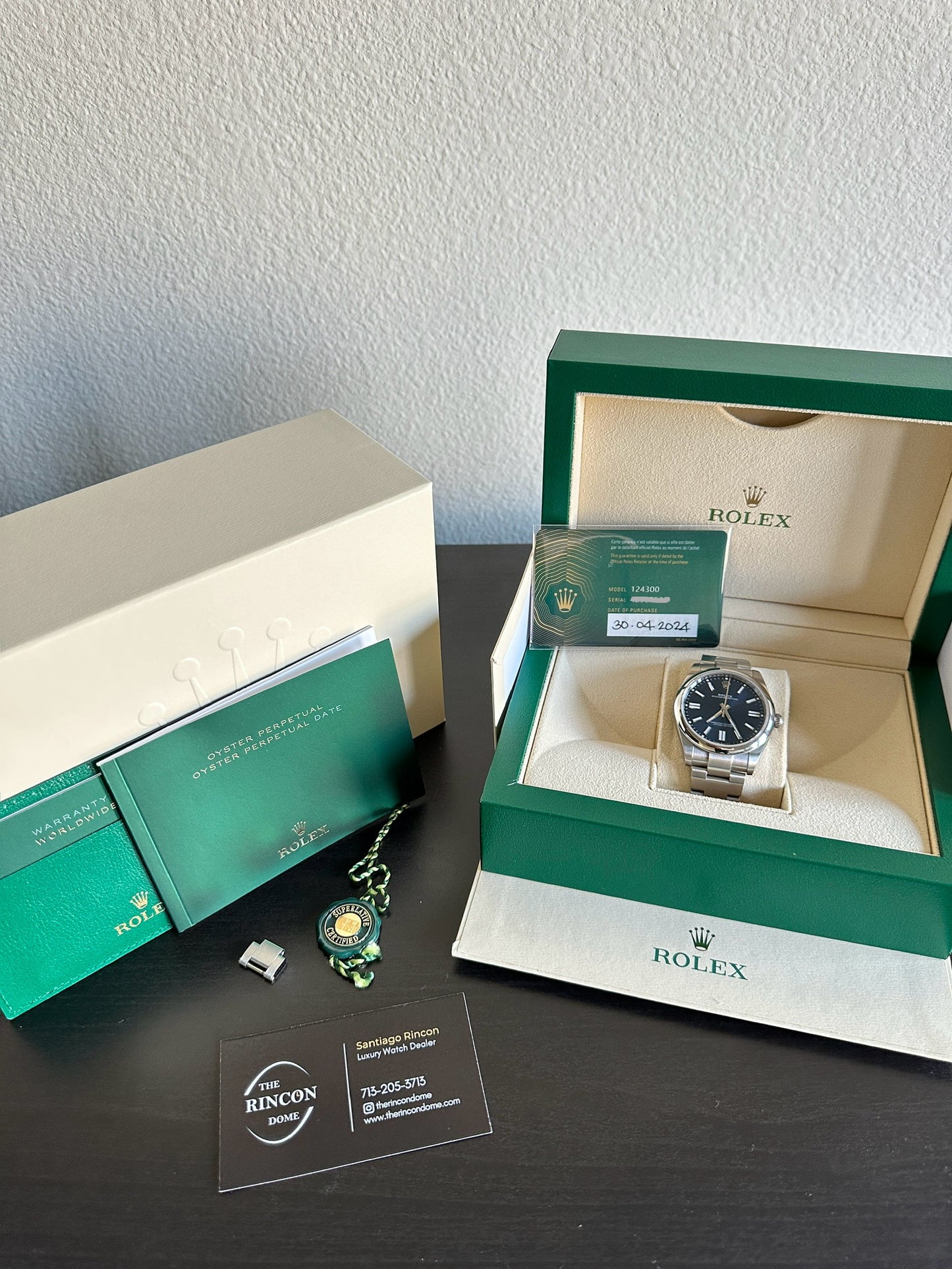 Rolex Oyster Perpetual 41 Blue